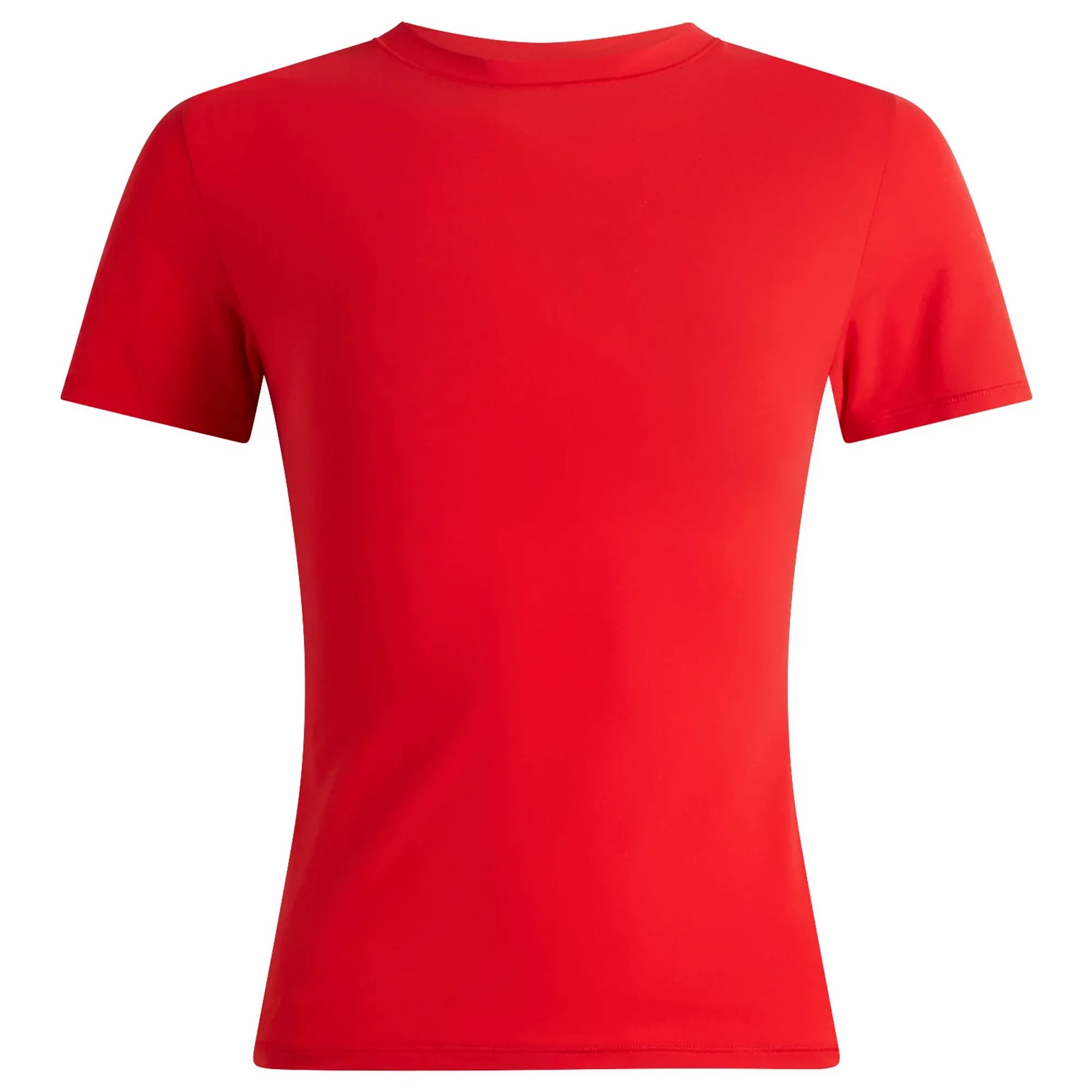 SKIMS Women's Fits Everybody Short Sleeve T-Shirt Cherry