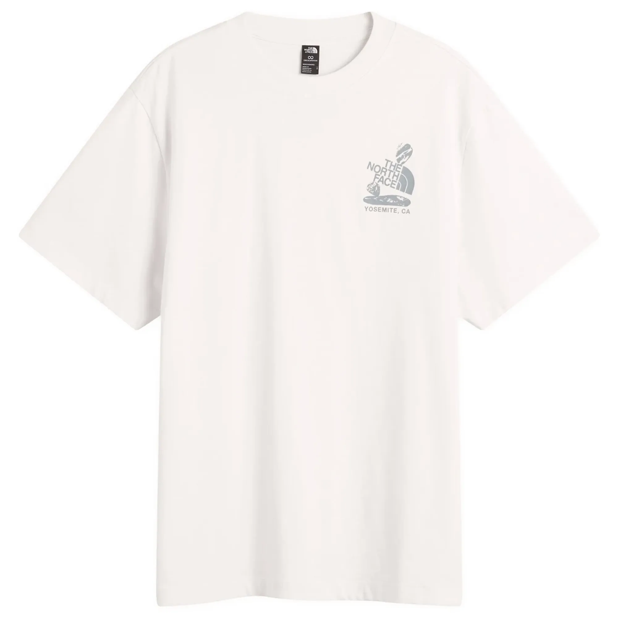 The North Face Men's Stones Relaxed T-Shirt White Dune