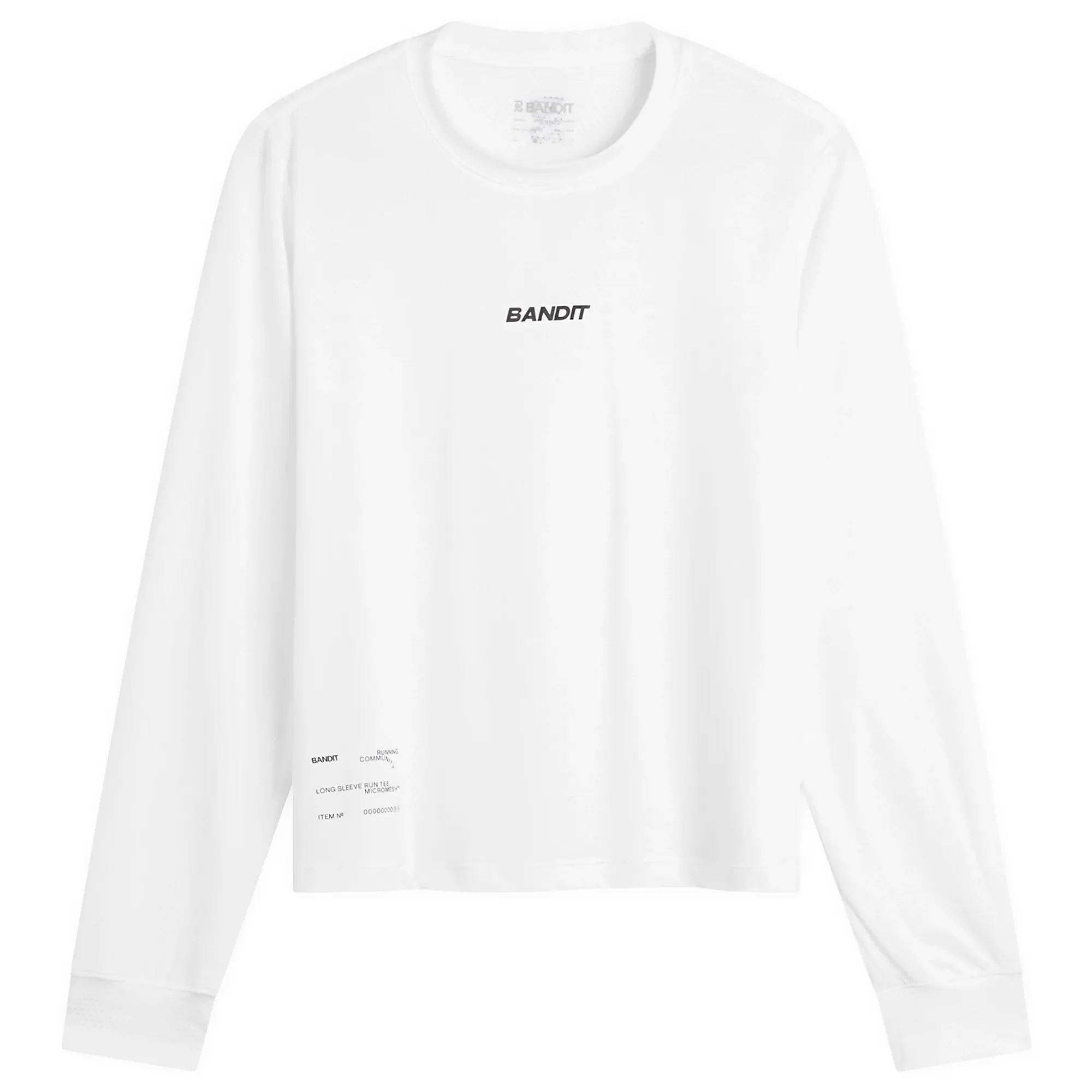Bandit Women's Long Sleeve Micromesh T-Shirt White