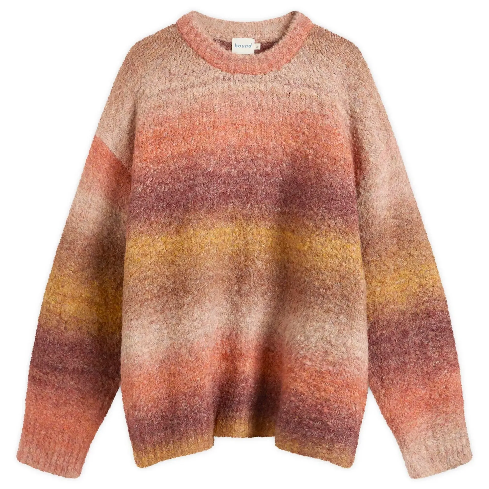 Bound Men's Boucle Jumper Embers Gradient