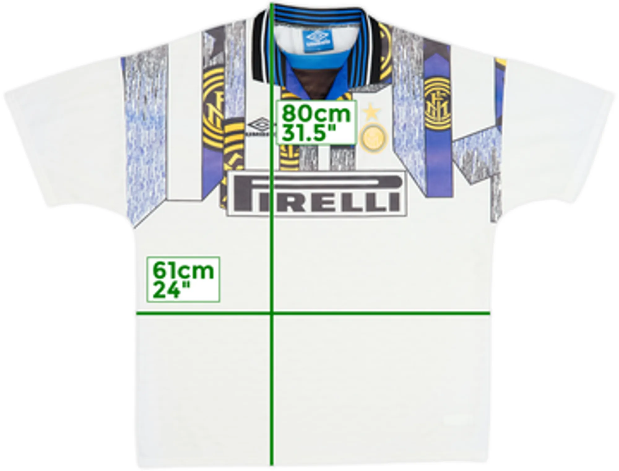 1995-96 Inter Milan Third Shirt - 5/10 - (XL)