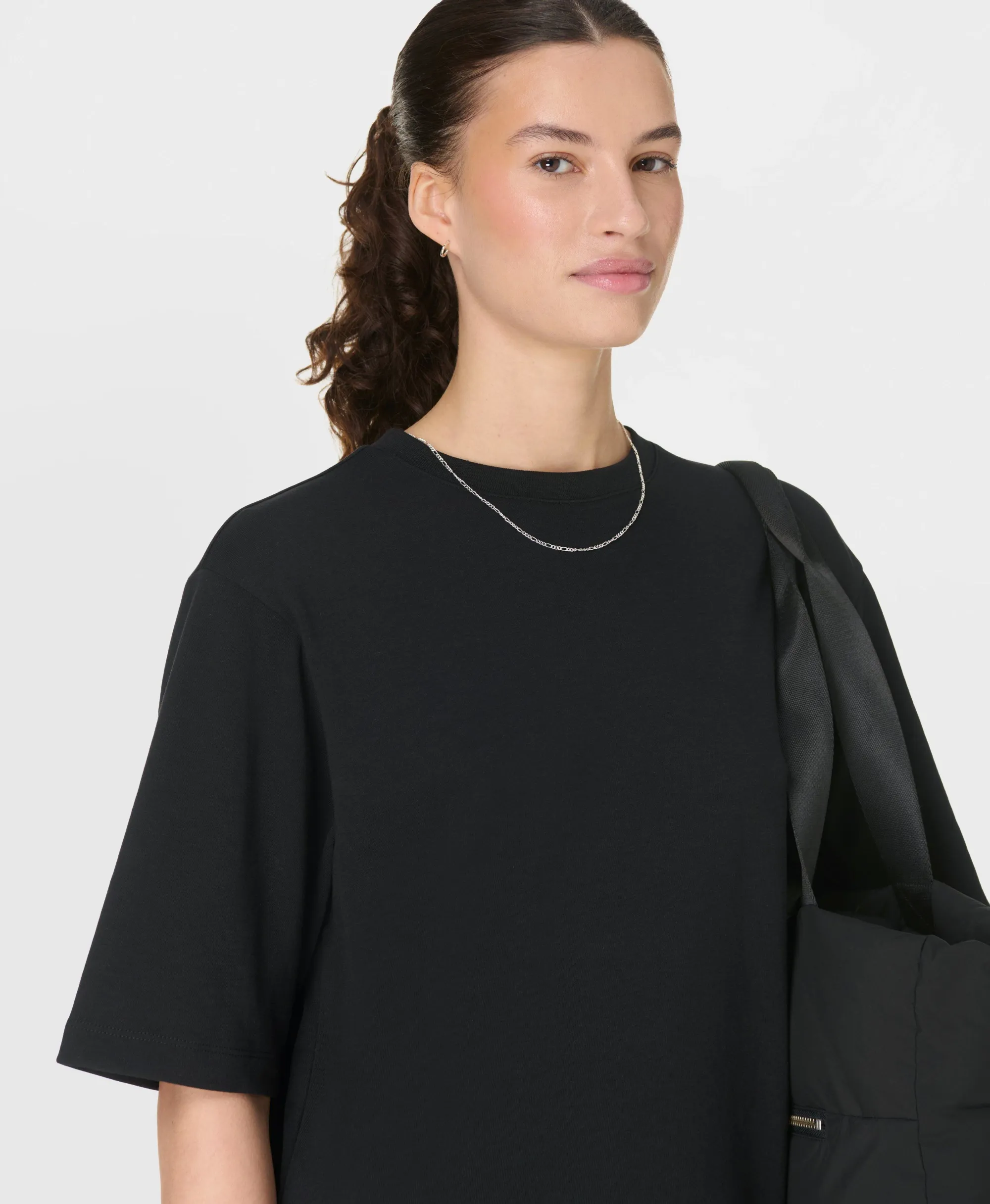 Elevated Cotton Longline T-Shirt