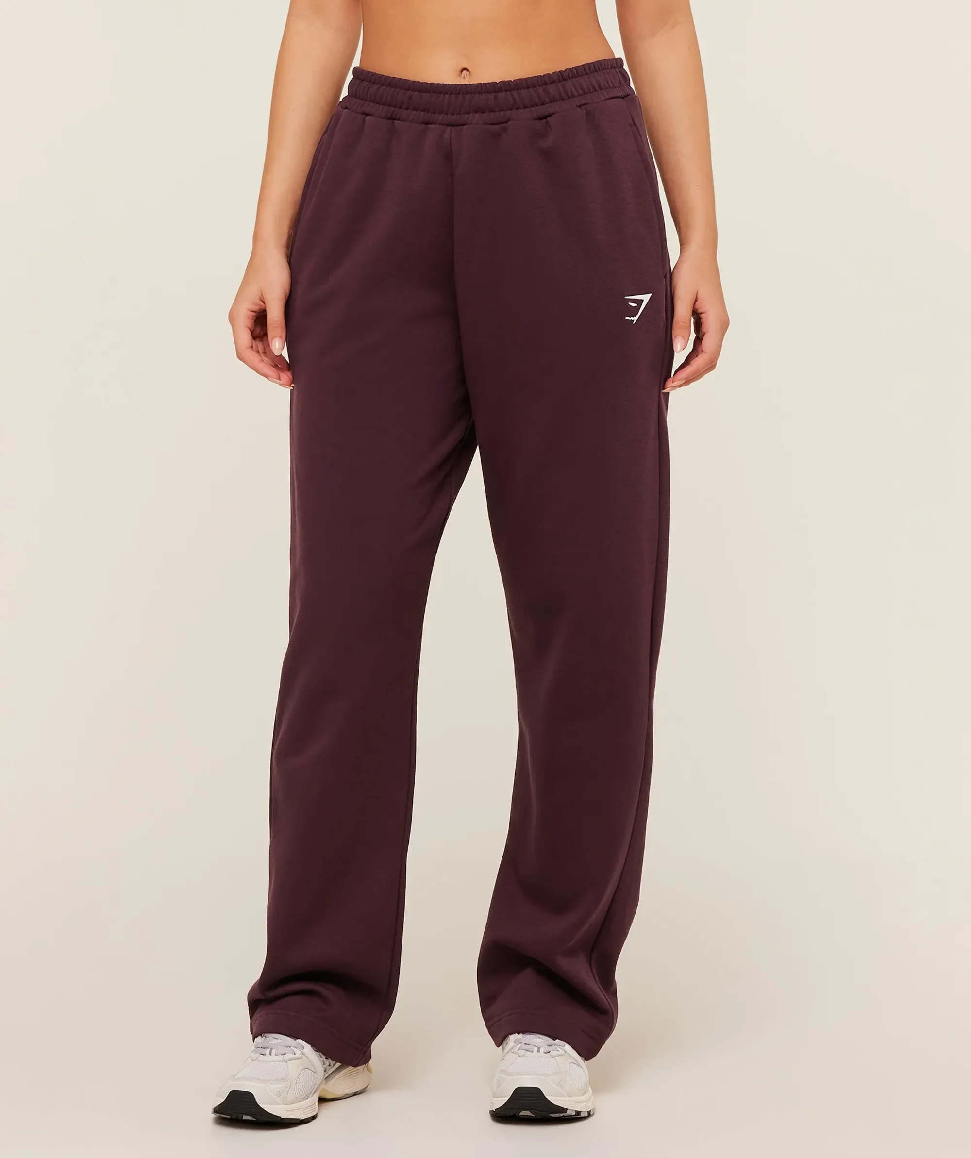 Gymshark Training Fleece Straight Leg Jogger - GS Cherry Purple