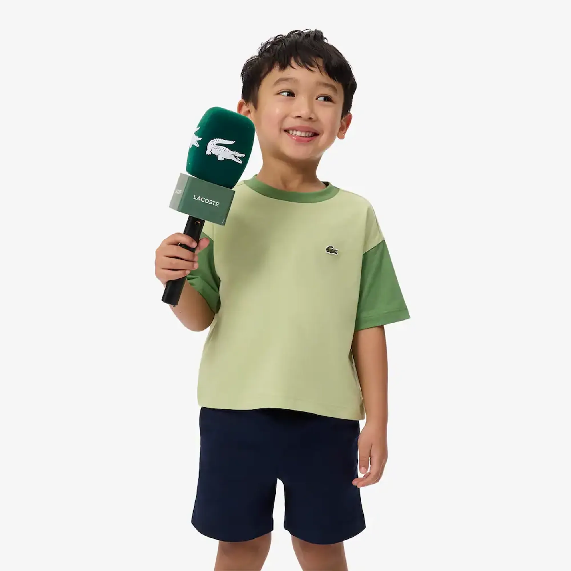 Lacoste Contrast Trim Cotton T-shirt - Green