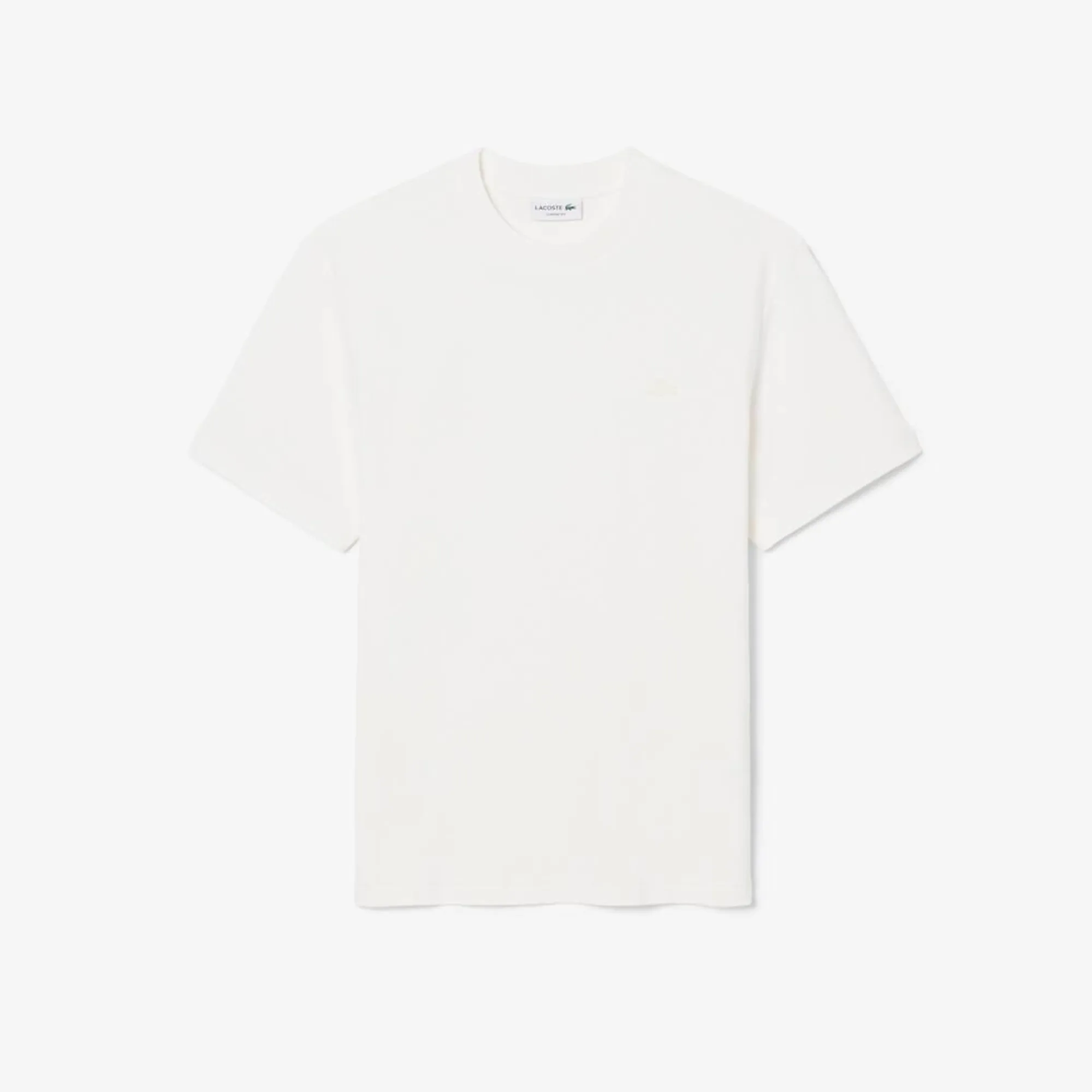 Lacoste Textured Jersey T-shirt - White
