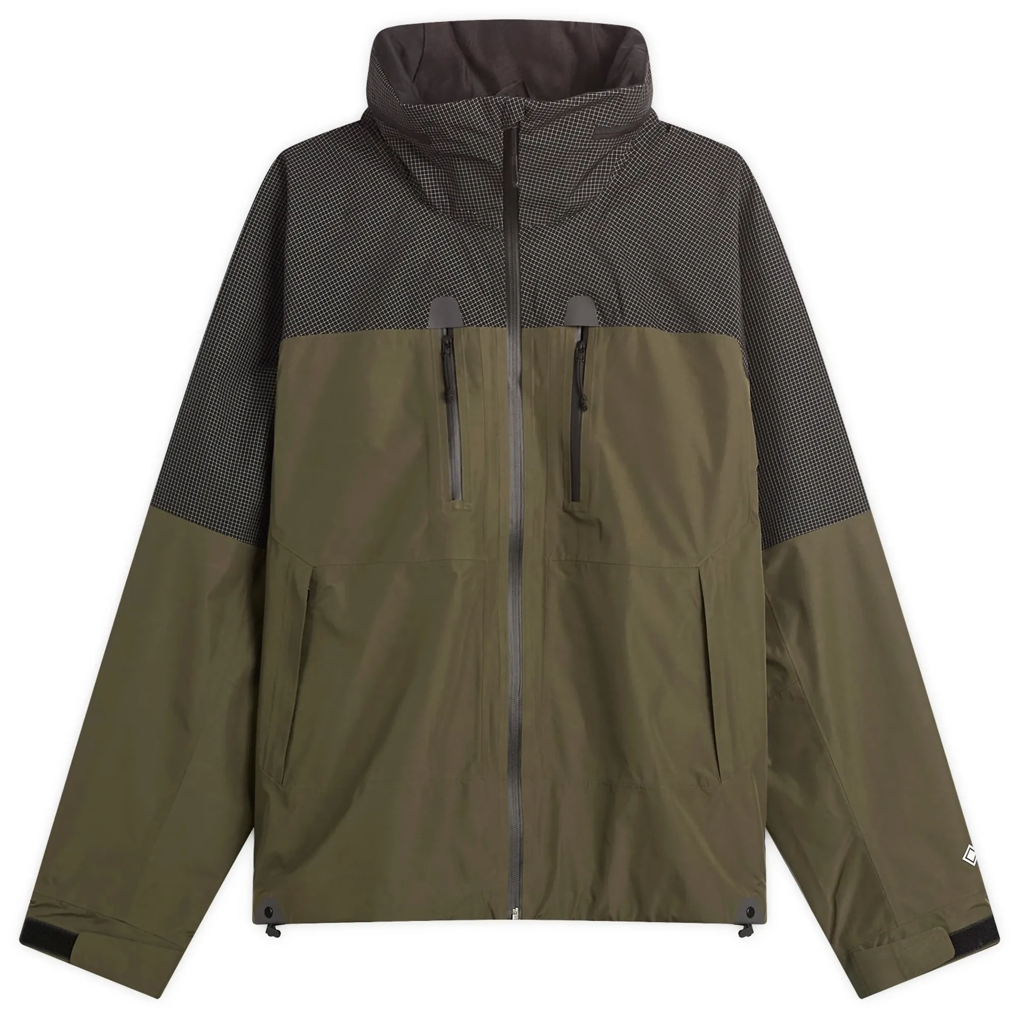 The North Face Men's HKE Devils Thumb Gore-Tex Jacket New Taupe Green/Tnf Black