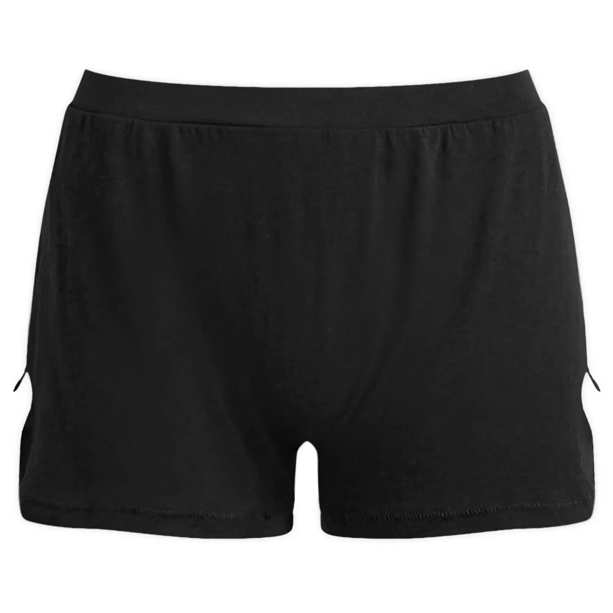 SKIMS Women's Worn In Jersey Micro Short Washed Onyx
