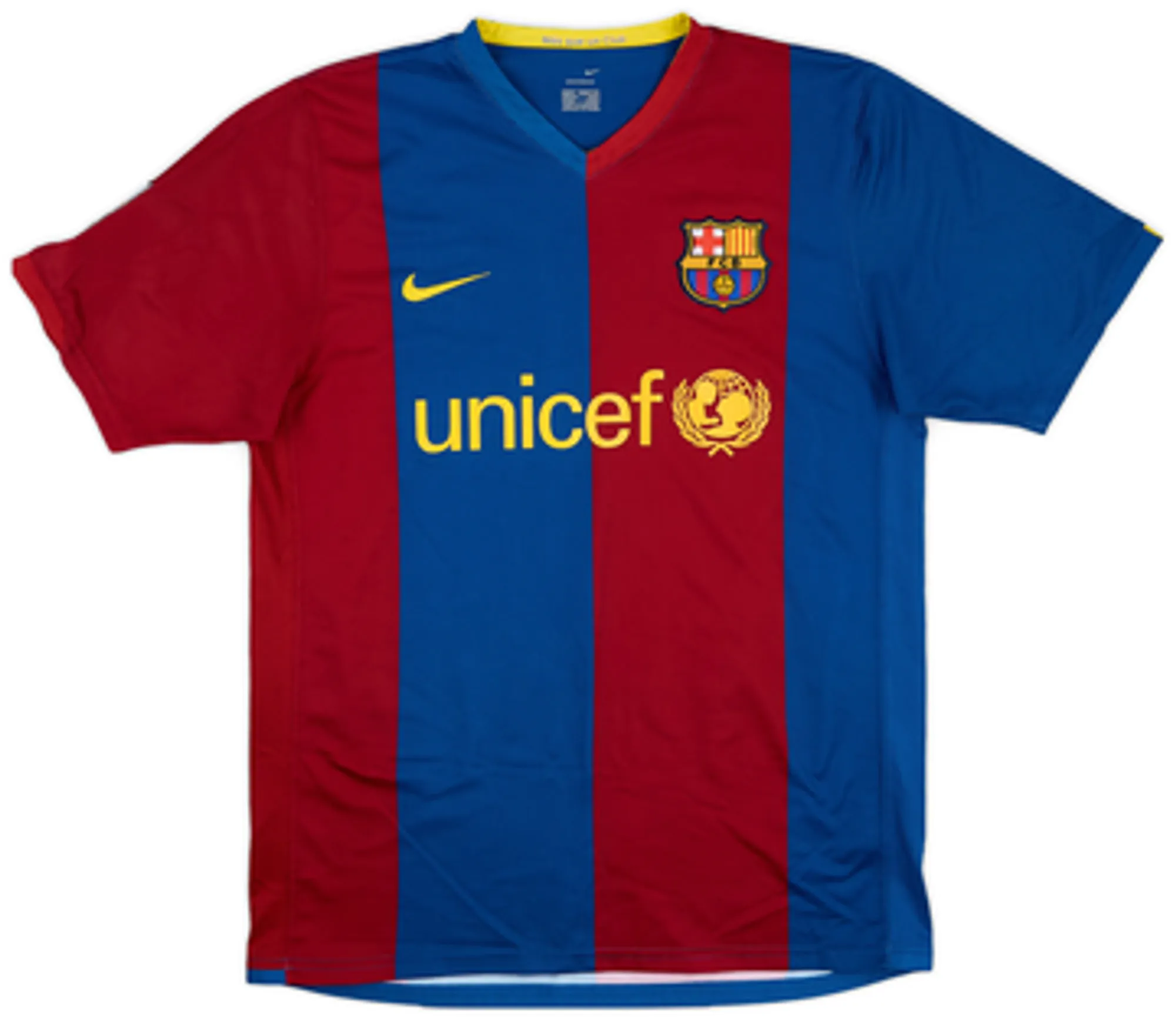 2006-07 Barcelona Home Shirt Messi #19VM