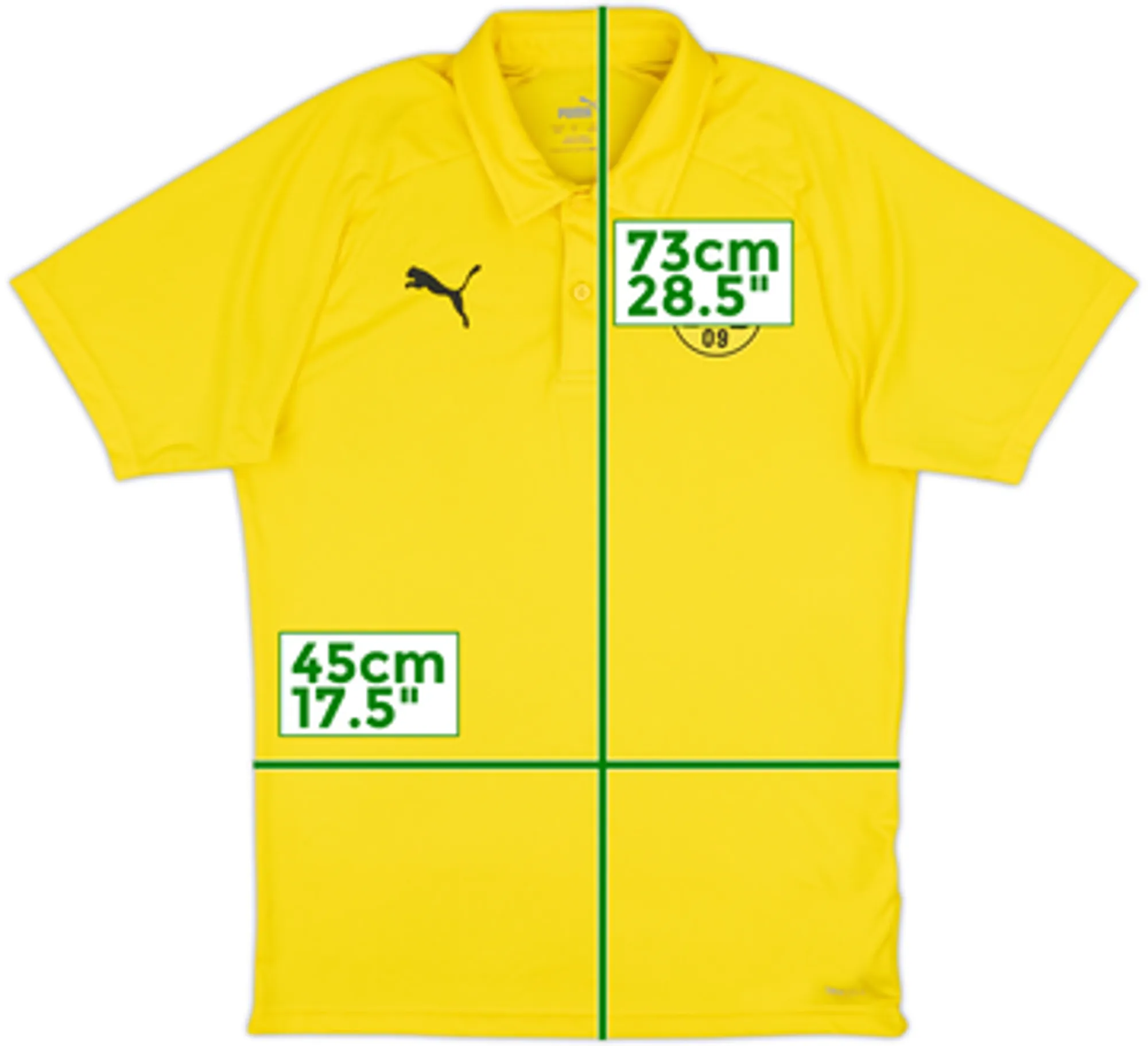 2018-19 Borussia Dortmund Puma Polo Shirt - 6/10 - (S)