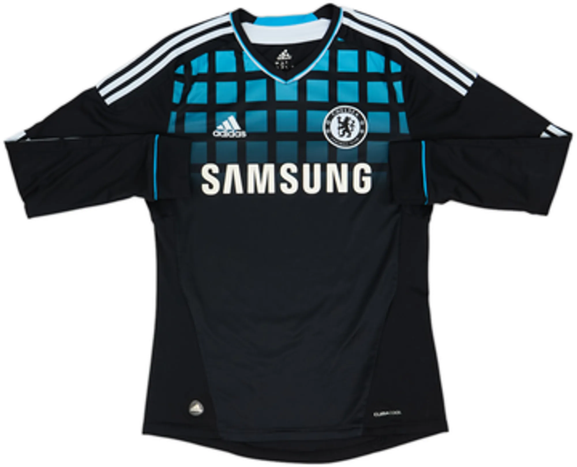 2011-12 Chelsea Away L/S Shirt Drogba #11 - 6/10 - (S)