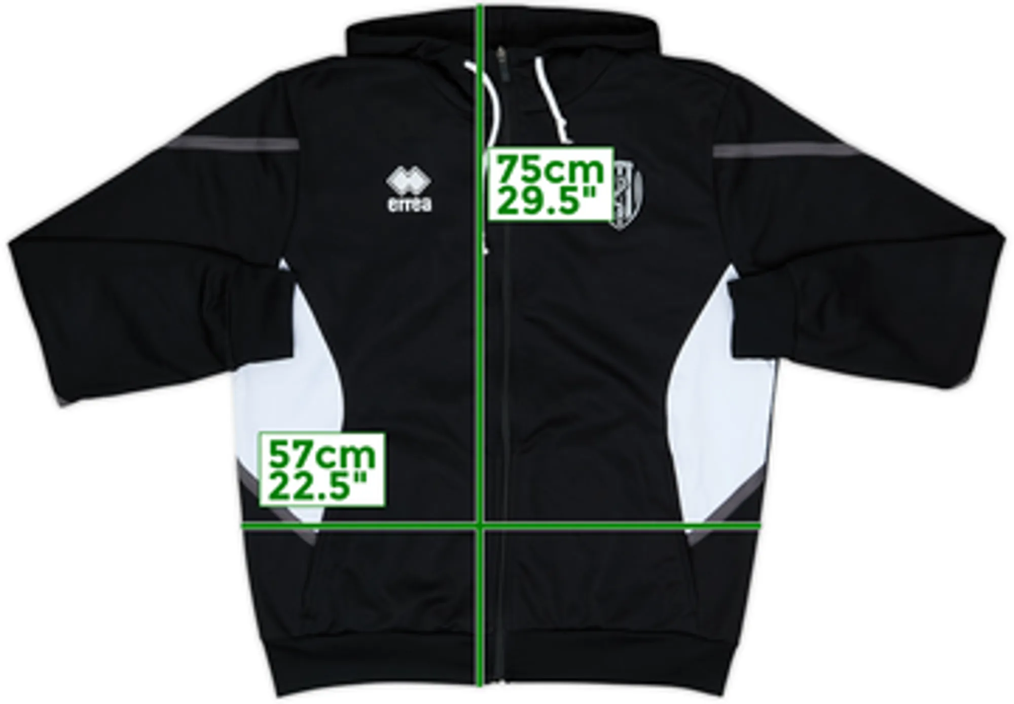 2013-14 Cesena Errea Hooded Track Jacket - 8/10 - (L)