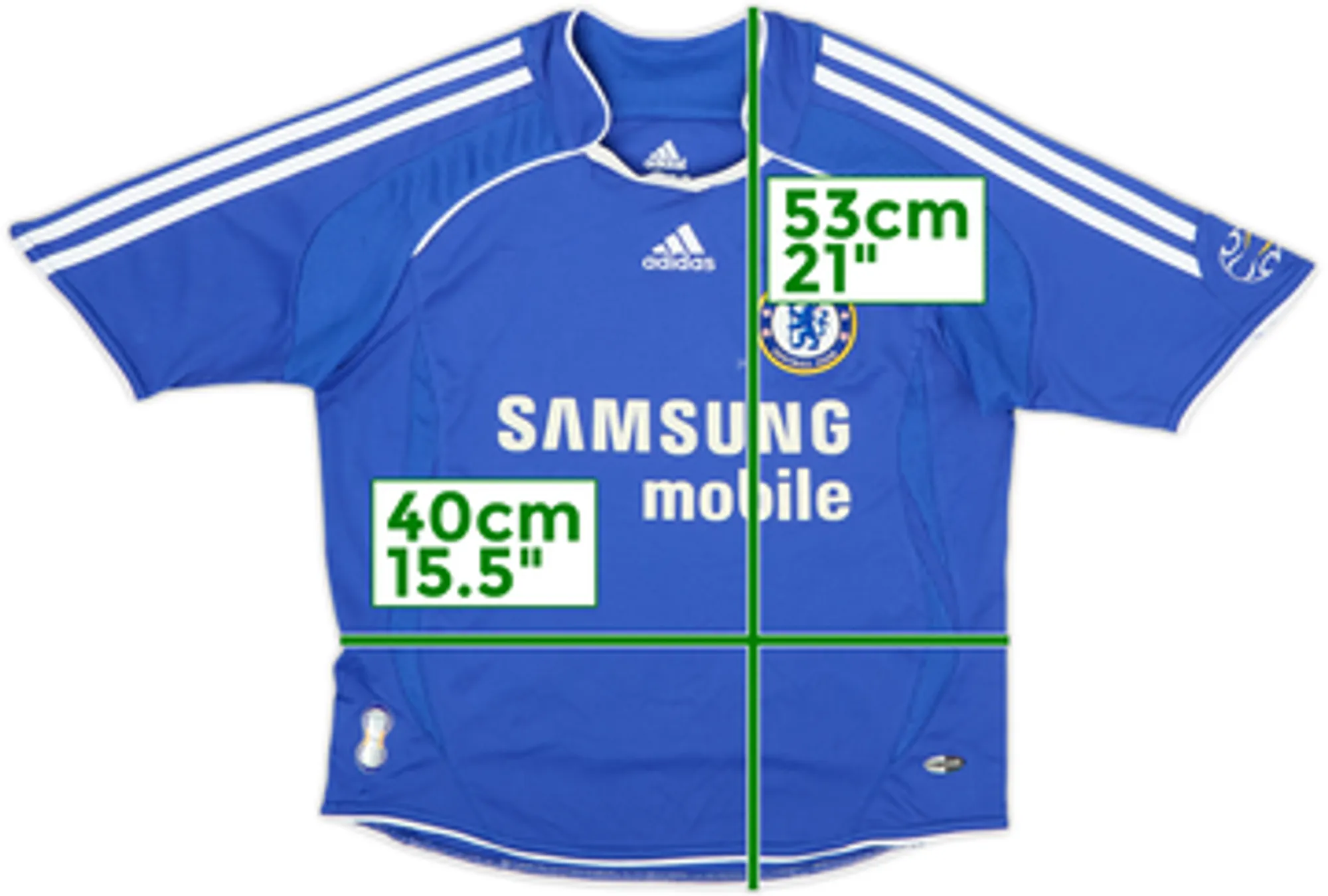 2006-08 Chelsea Home Shirt - 4/10 - (7-8 Years)