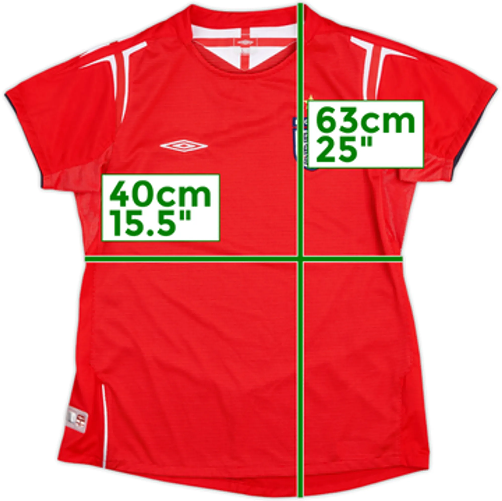 2004-06 England Away Shirt - 10/10 - (Women's S)