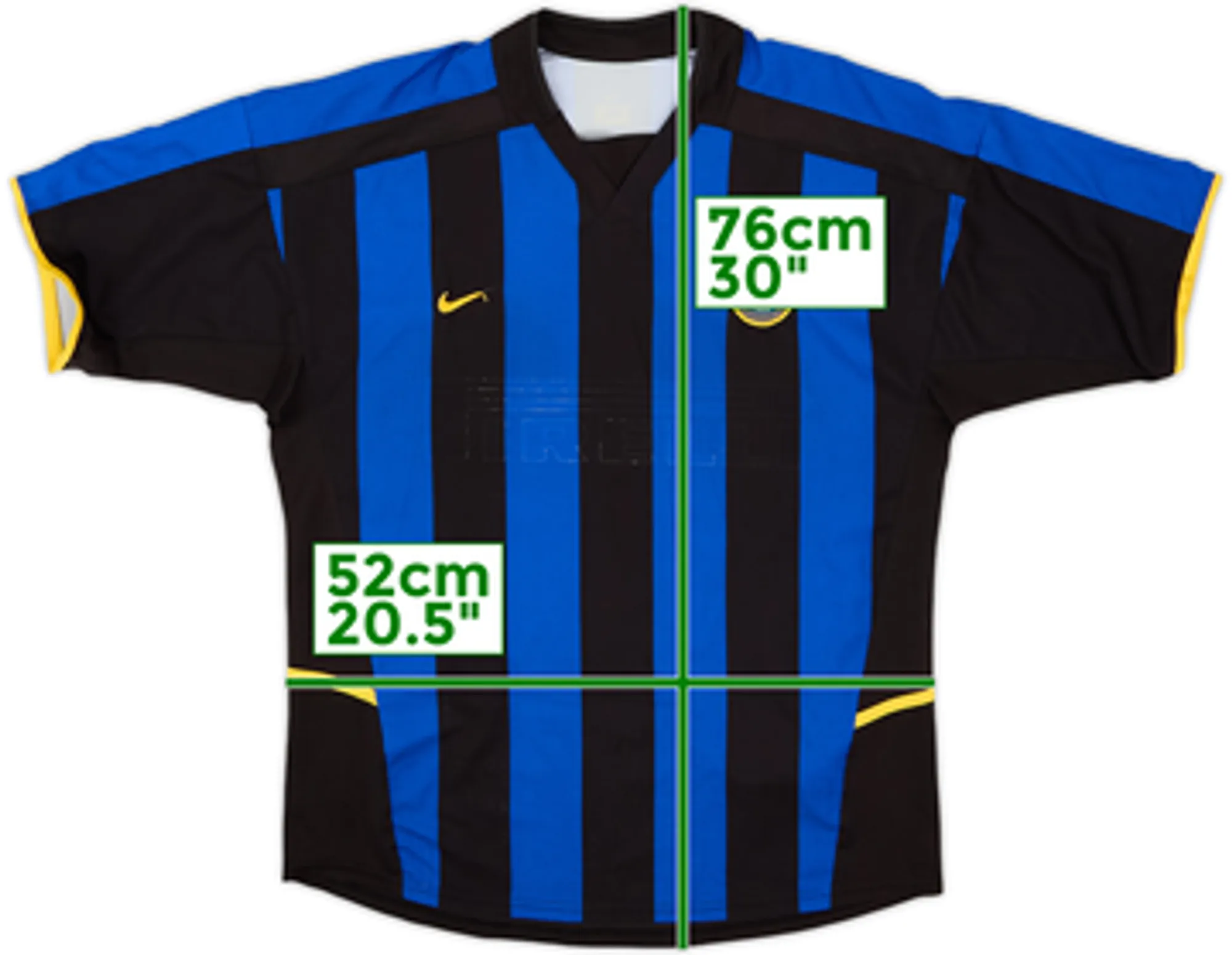 2002-03 Inter Milan Home Shirt - 4/10 - (L.Boys)
