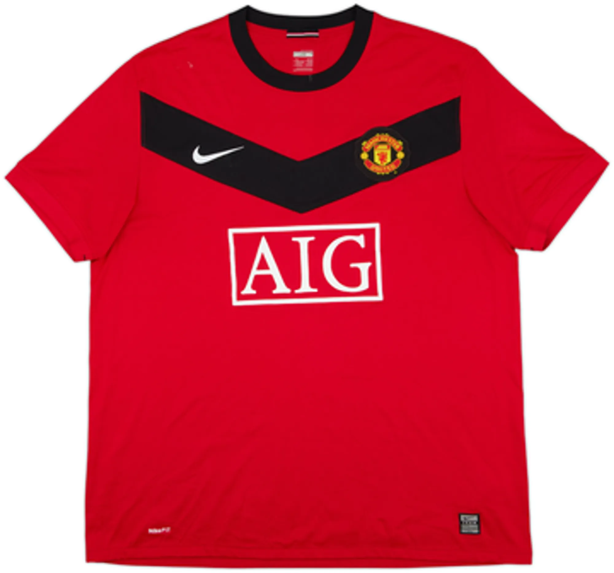 2009-10 Manchester United Home Shirt Owen #7 - 5/10 - (XL)