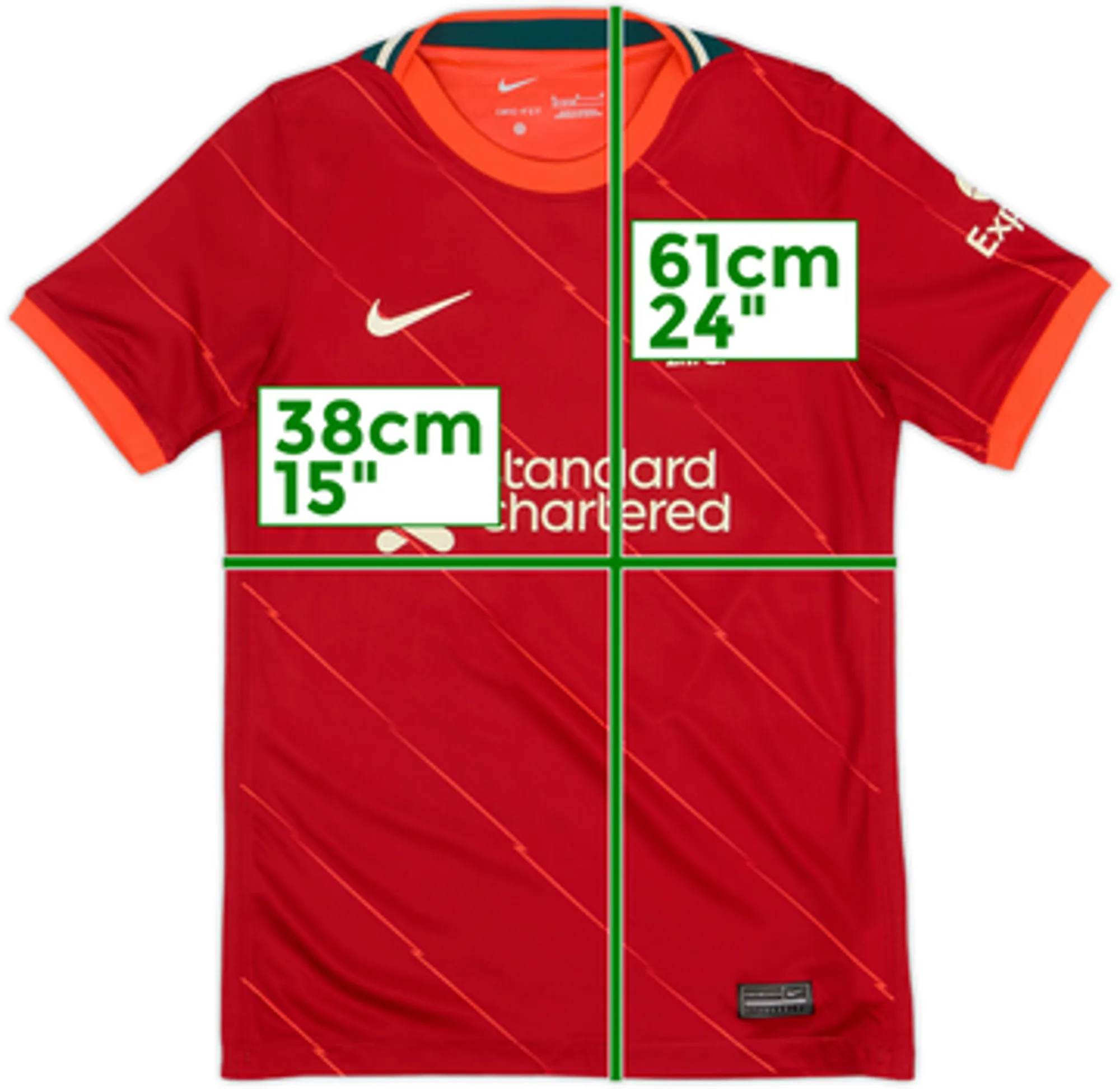 2021-22 Liverpool Home Shirt - 7/10 - (M.Boys)
