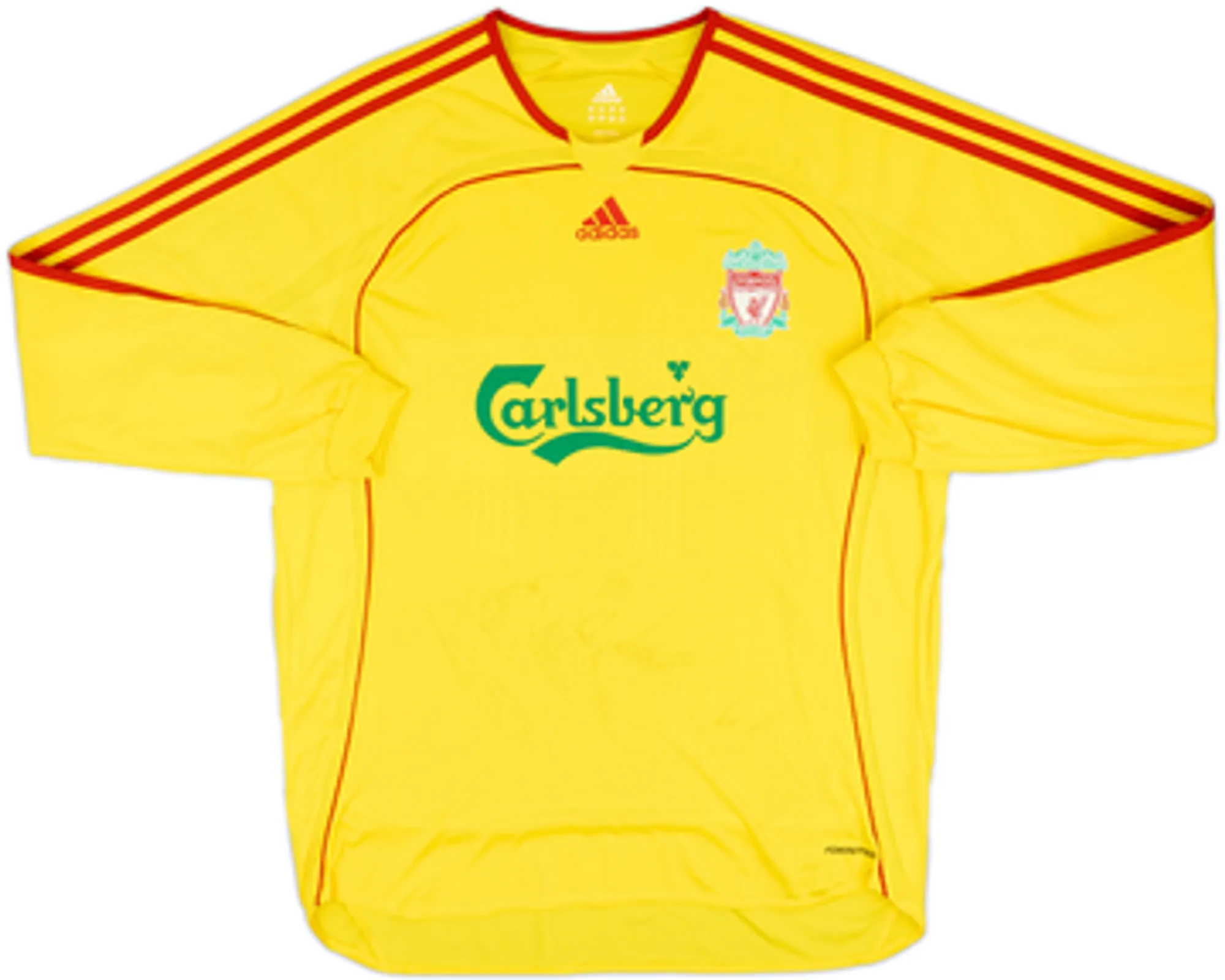 2006-07 Liverpool Player Issue Away L/S Shirt Alonso #14 - 5/10 - (XL)