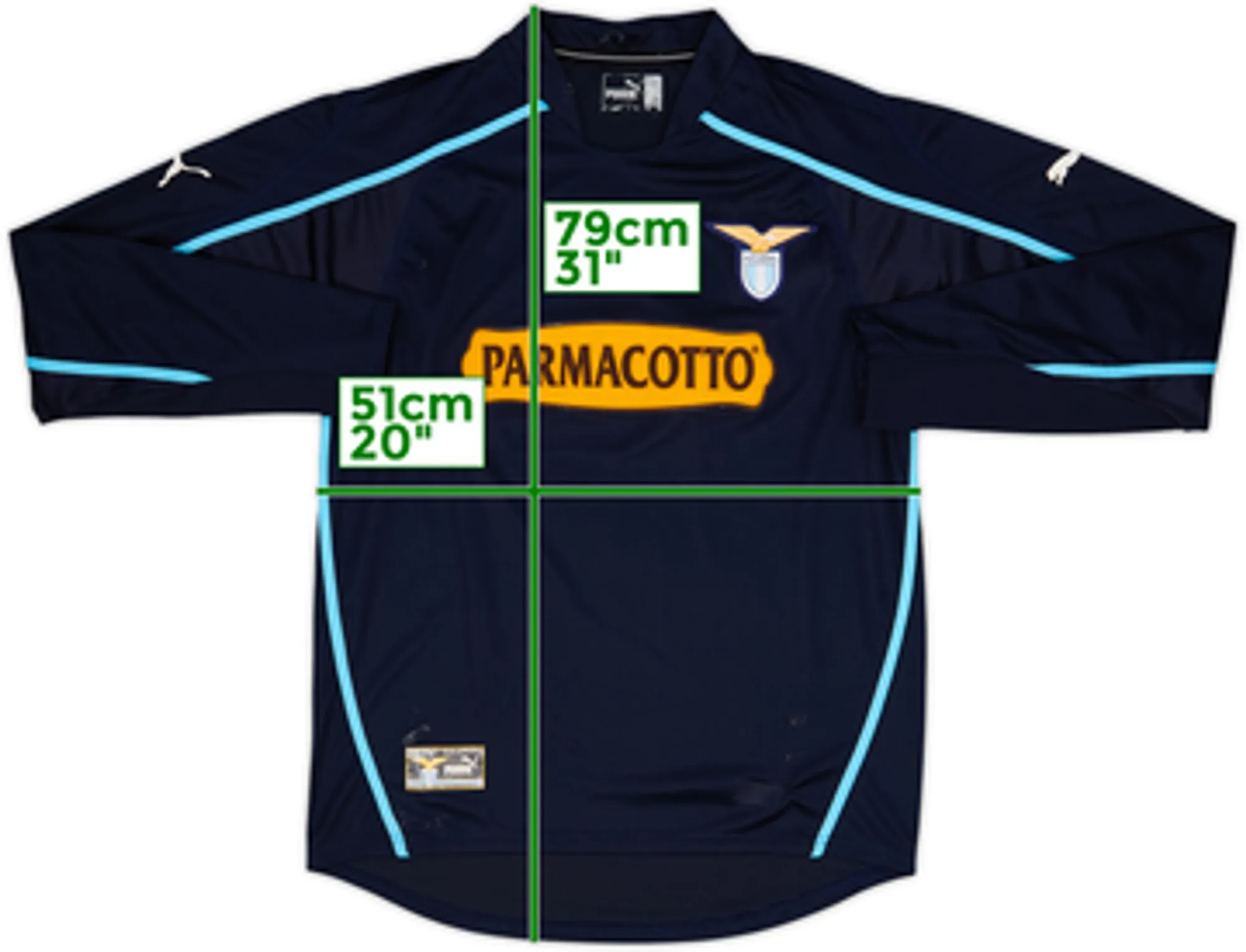 2003-04 Lazio GK Shirt - 6/10 - (M)