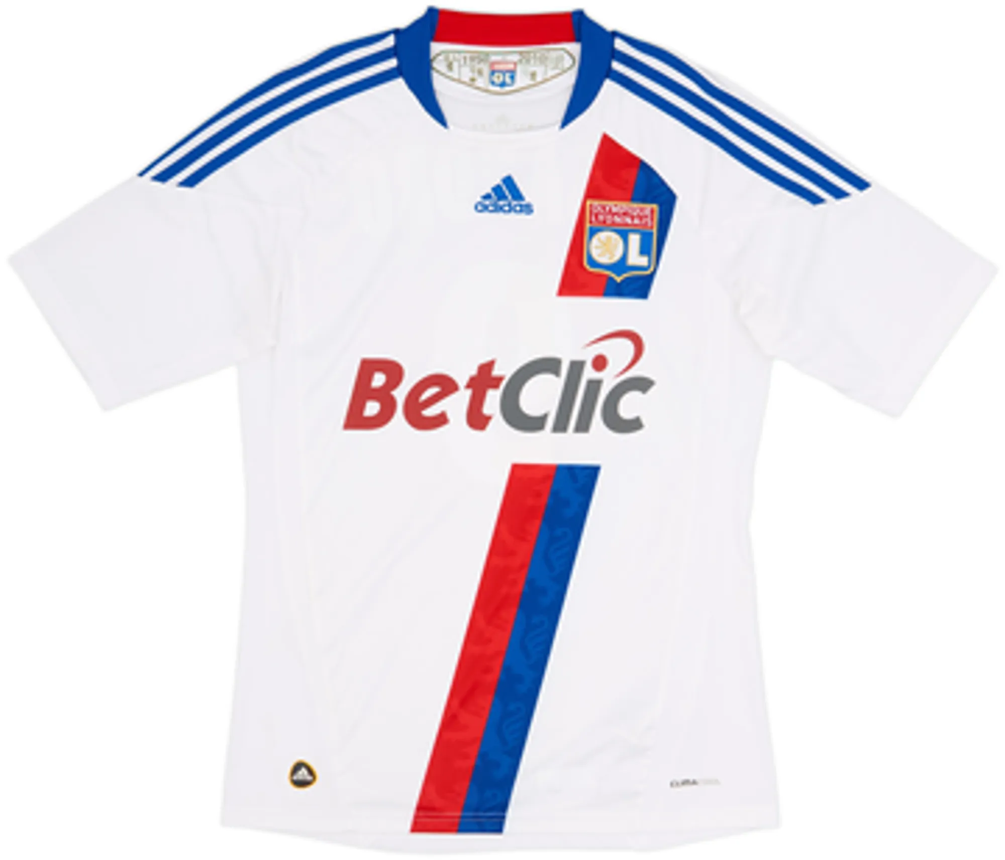 2010-11 Lyon Home Shirt Lisandro #9 - 9/10 - (S)