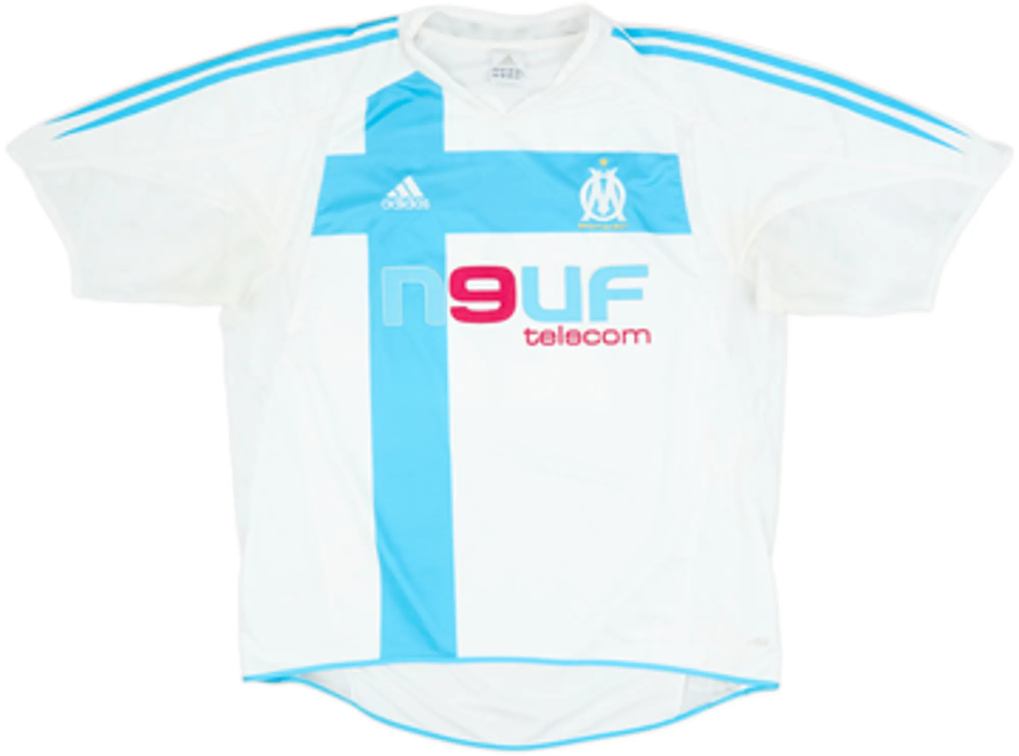 2004-05 Olympique Marseille Home Shirt Nasri #22 - 5/10 - (XL)