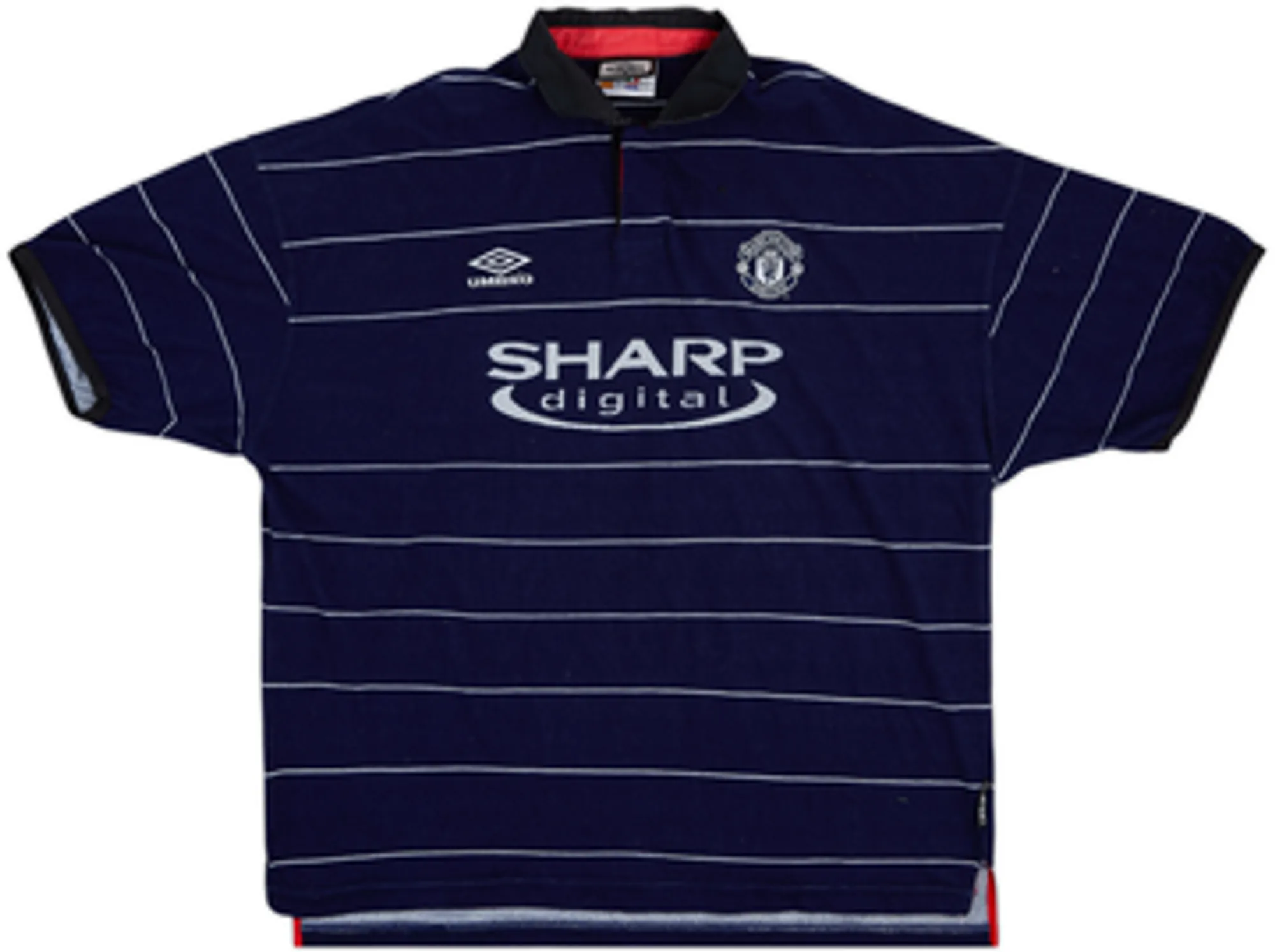 1999-00 Manchester United Away Shirt Beckham #7 - 8/10 - (XXL)
