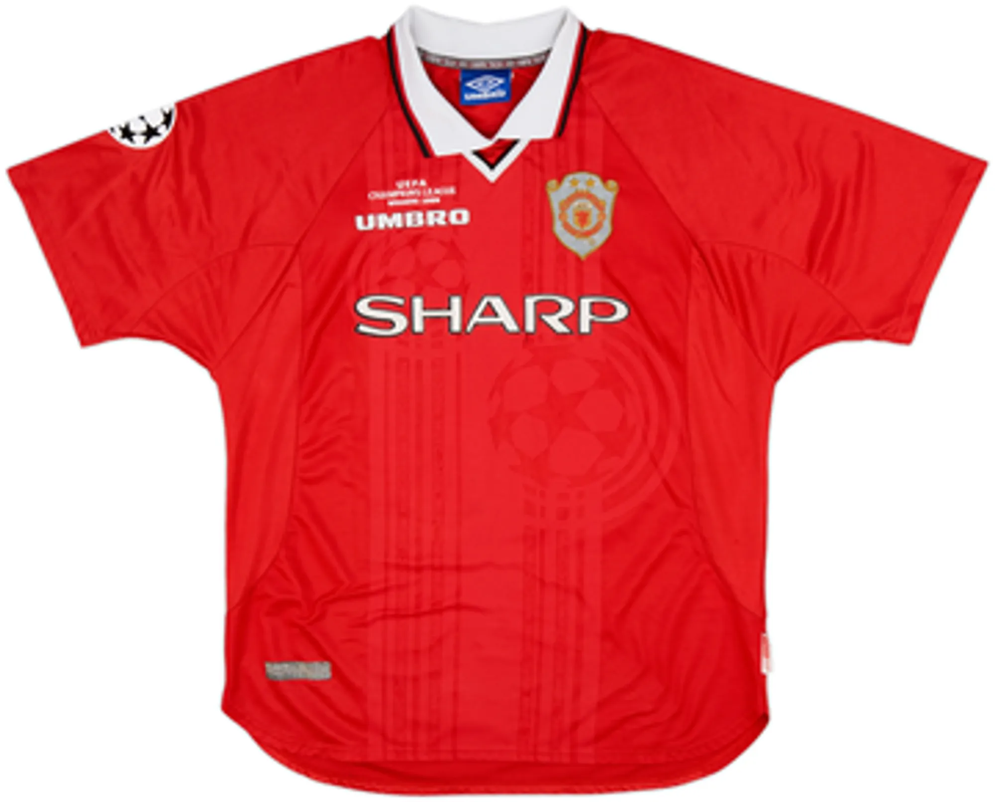 1999-00 Manchester United 'CL Winners' Shirt Solskjaer #20 - 5/10 - (XL)
