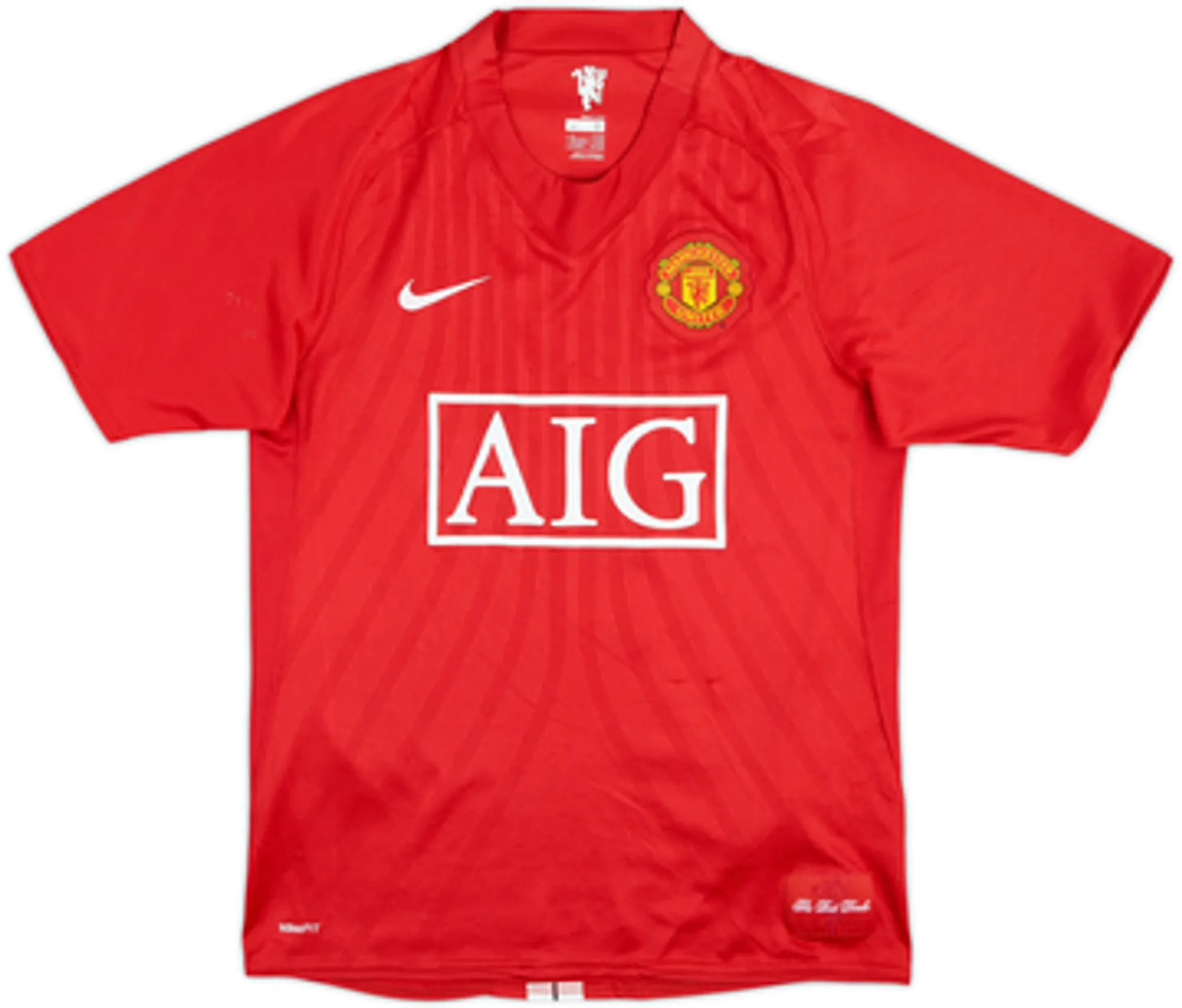 2007-09 Manchester United Home Shirt Ronaldo #7 - 4/10 - (L)