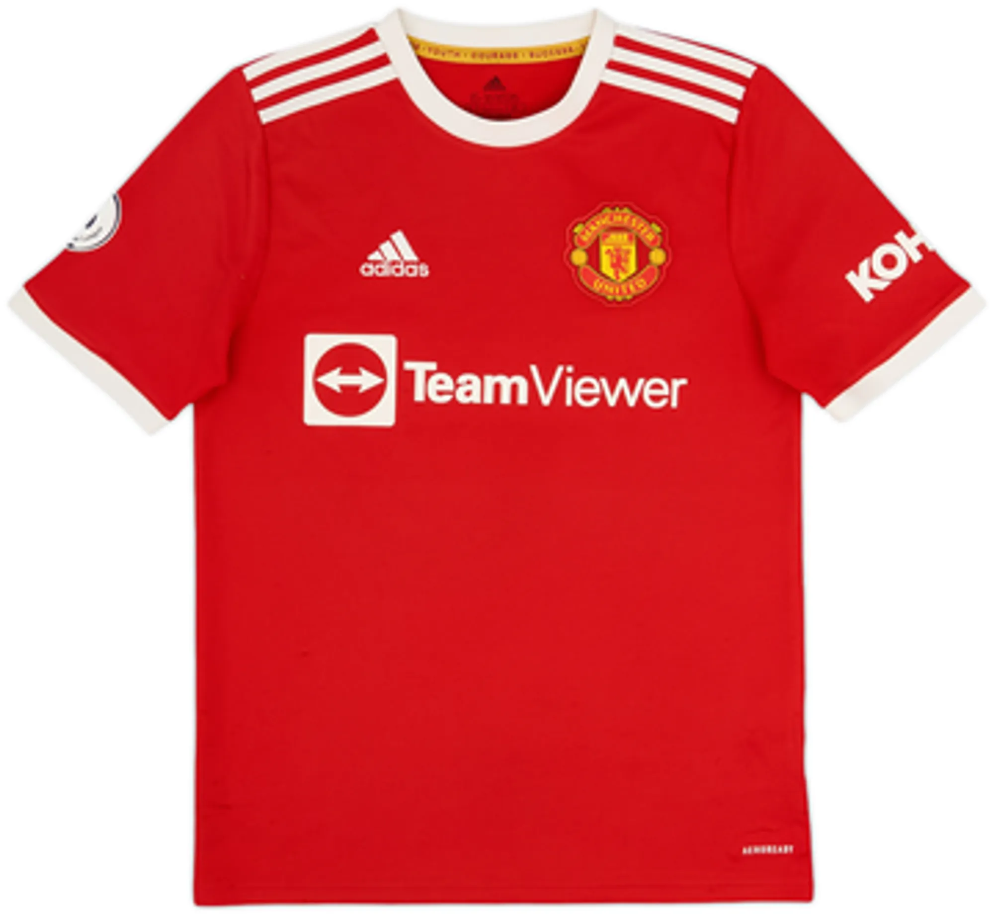 2021-22 Manchester United Home Shirt L.Lunney #12 - 6/10 - (XL.Boys)