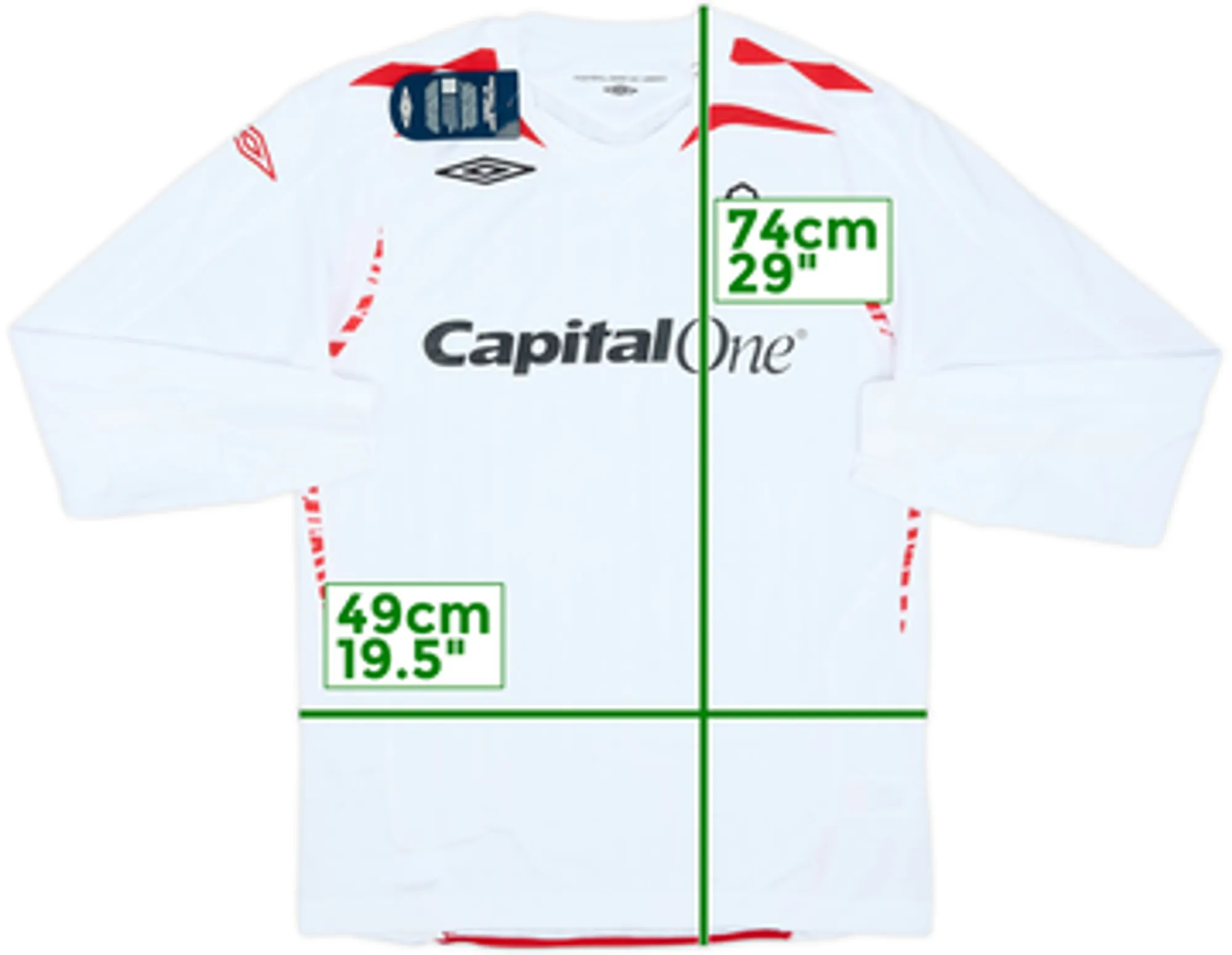 2007-08 Nottingham Forest Away L/S Shirt (S)