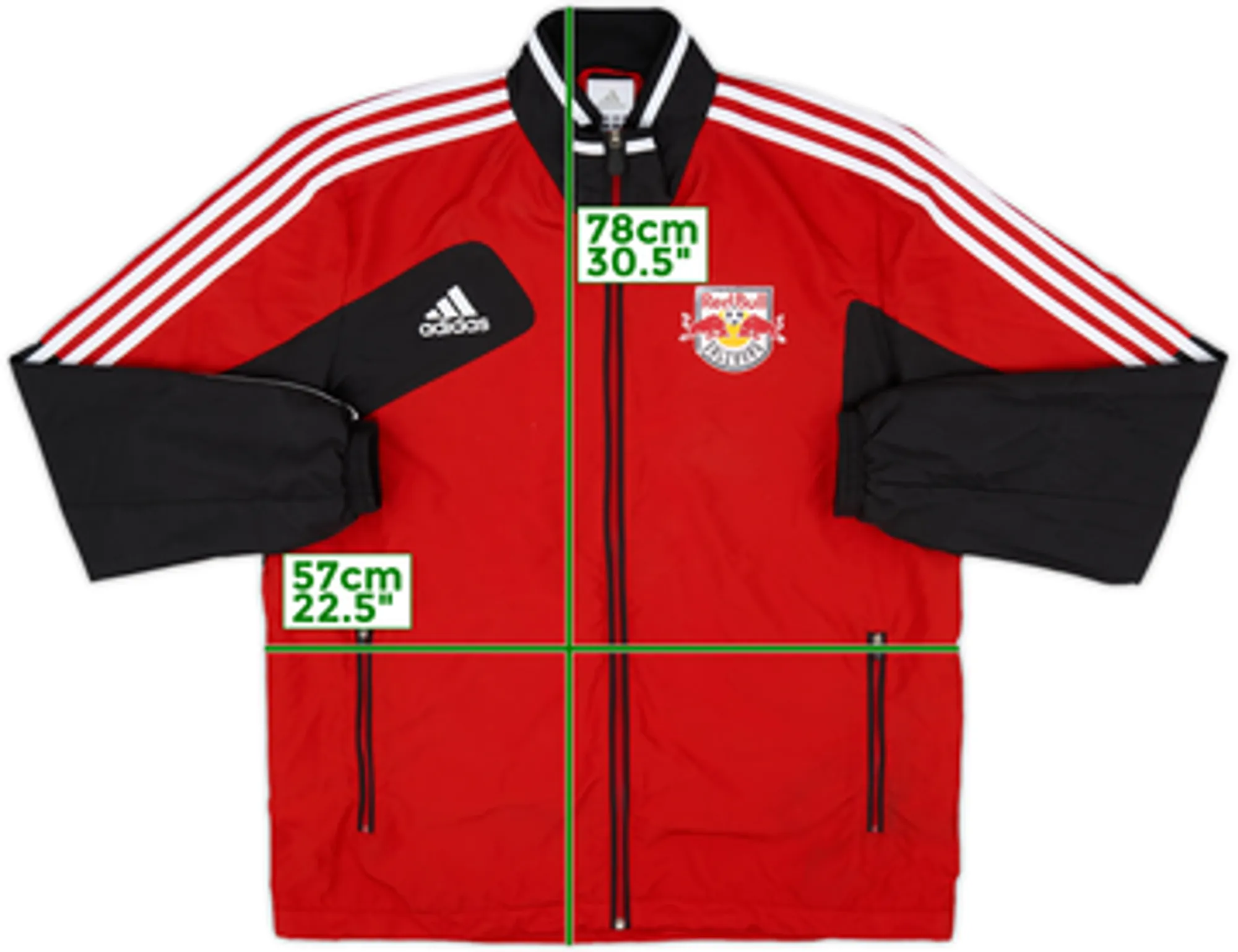 2012-13 RB Salzburg adidas Track Jacket - 6/10 - (L/XL)