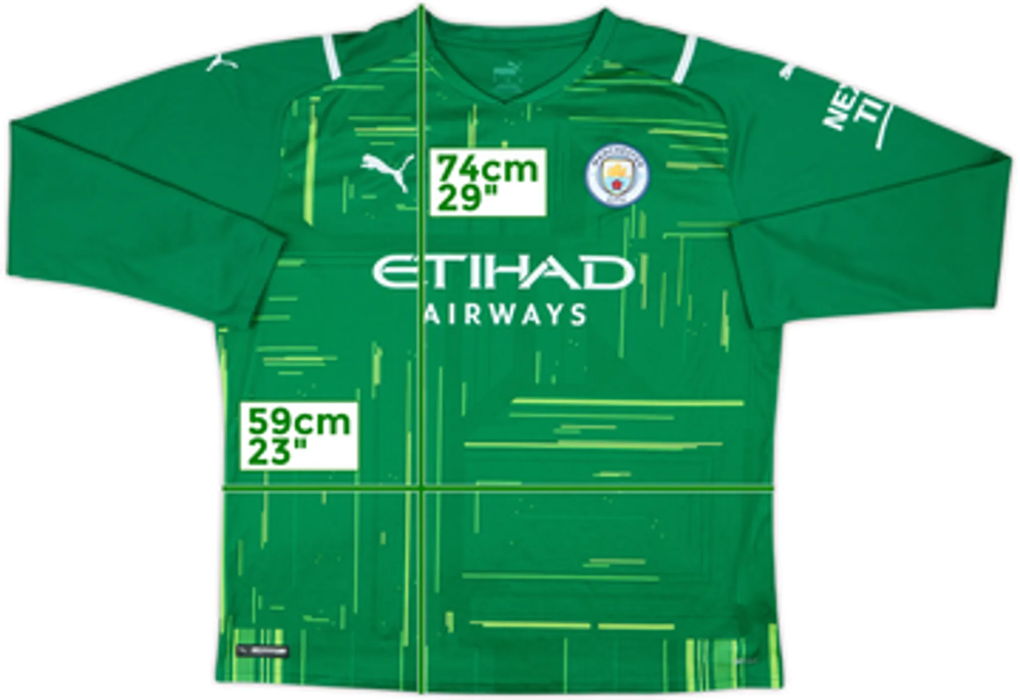 2023-24 Manchester City GK Shirt - 9/10 - (XL)