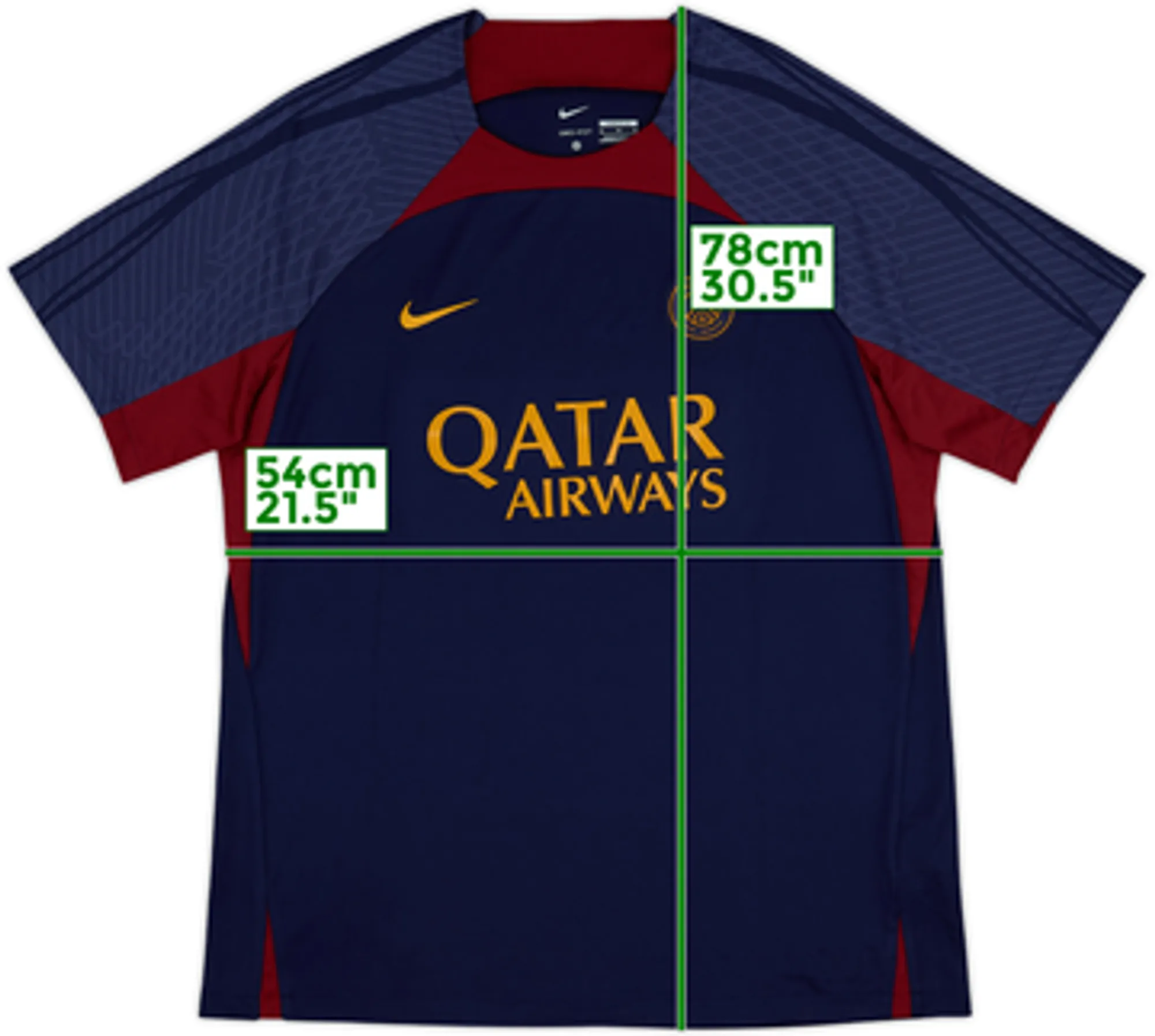 2023-24 Paris Saint-Germain Nike Training Shirt - 10/10 - (M)