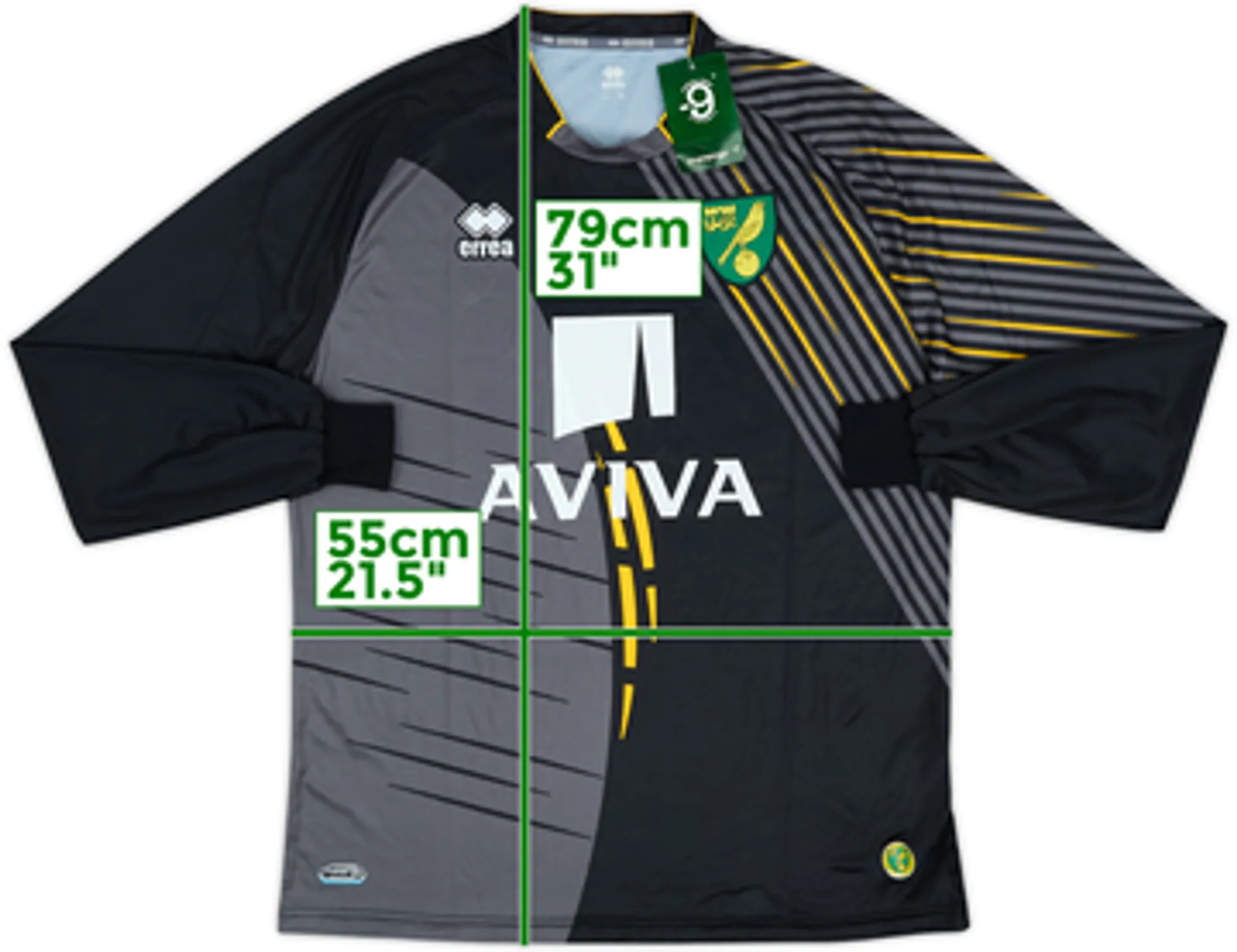2012-13 Norwich GK Shirt (XL)