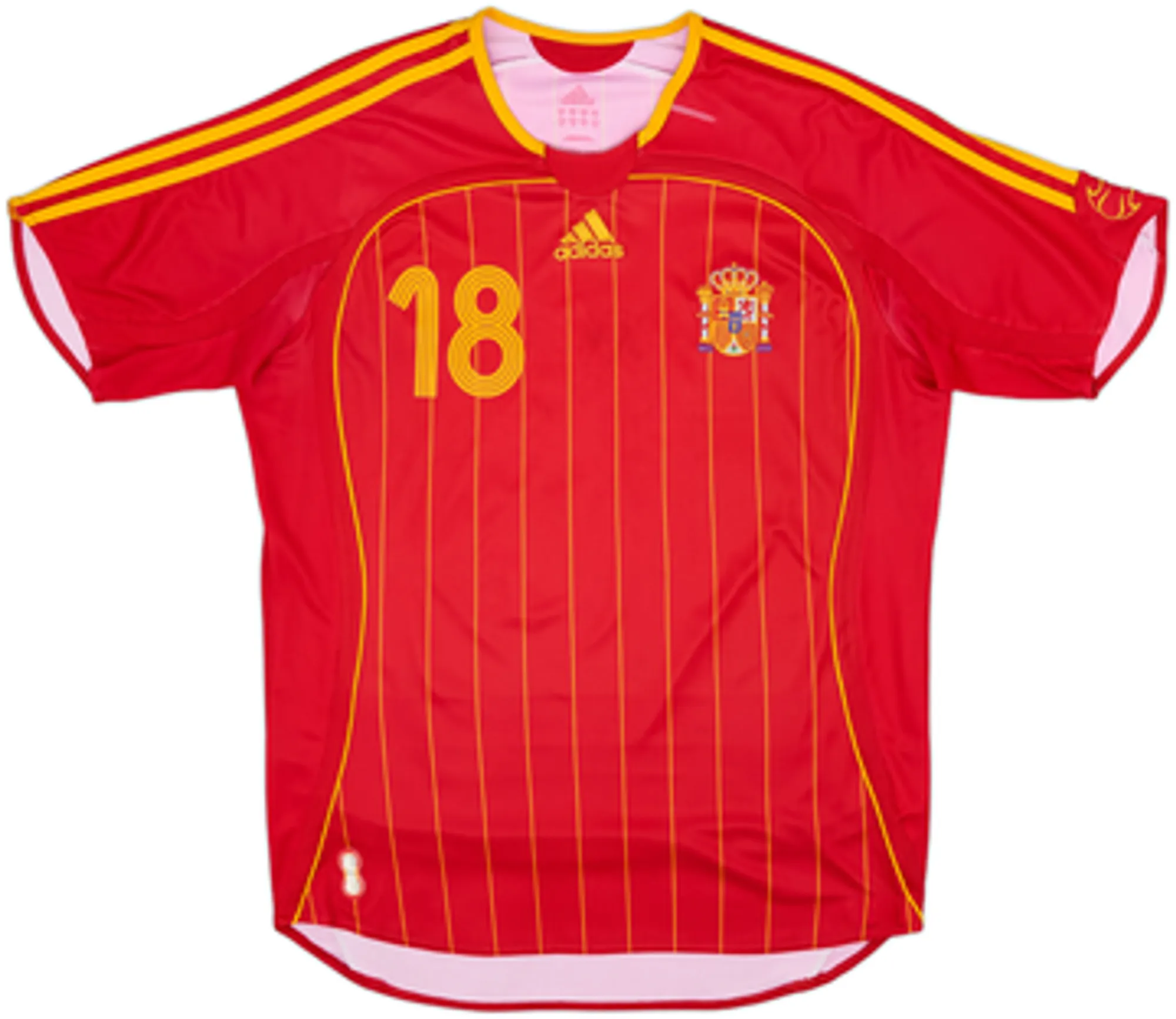 2006-08 Spain Home Shirt Cesc #18 - 8/10 - (S)