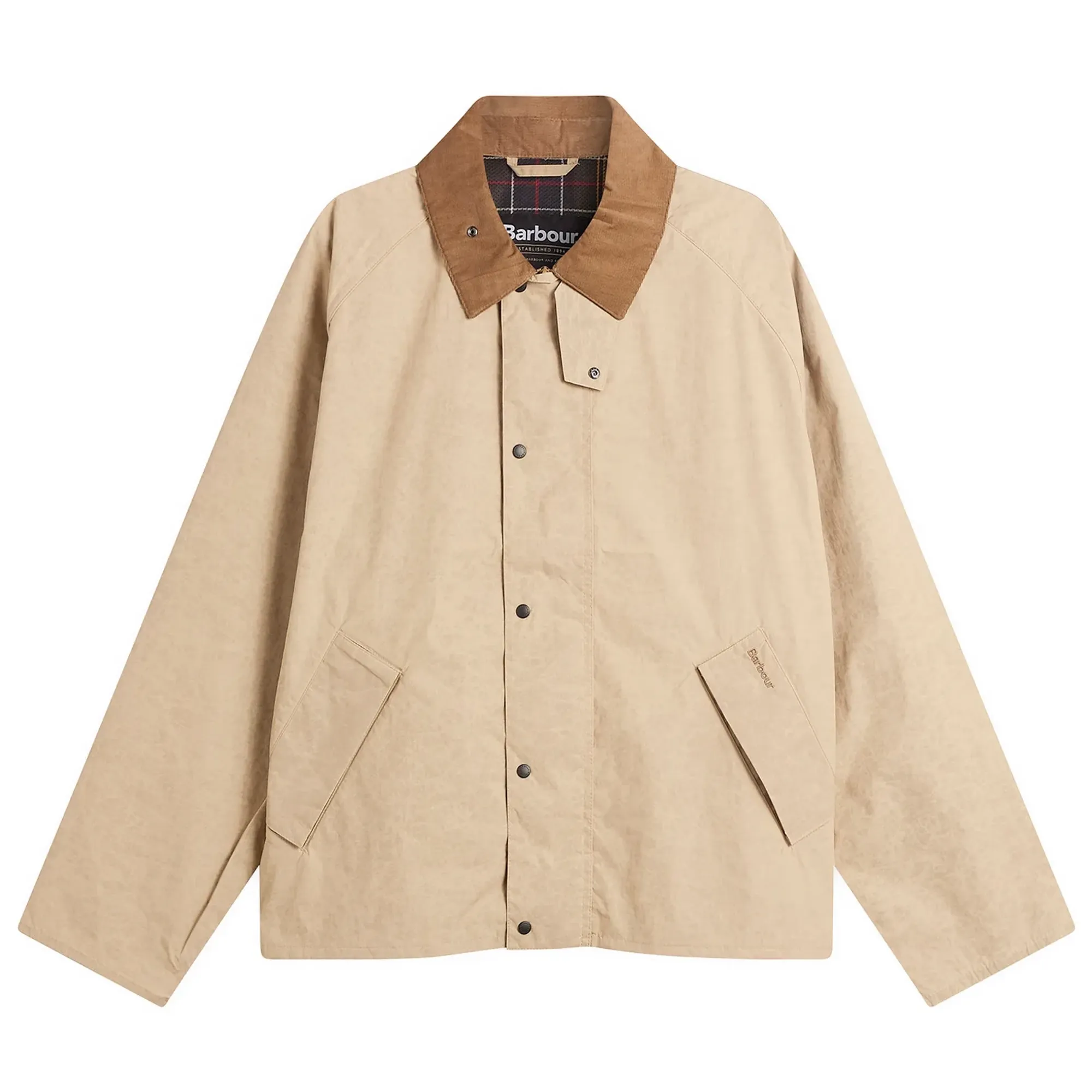 Barbour Men's Ripstop Transport Showerproof Jacket Stone