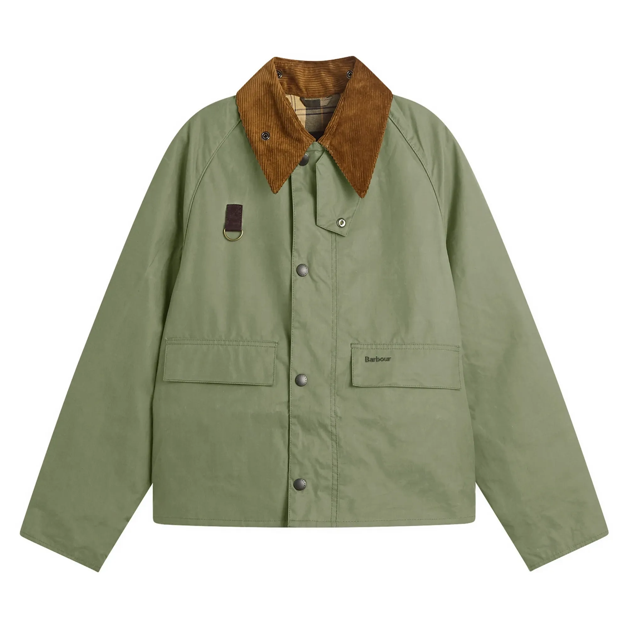 Barbour Men's Spey Wax Jacket Light Moss