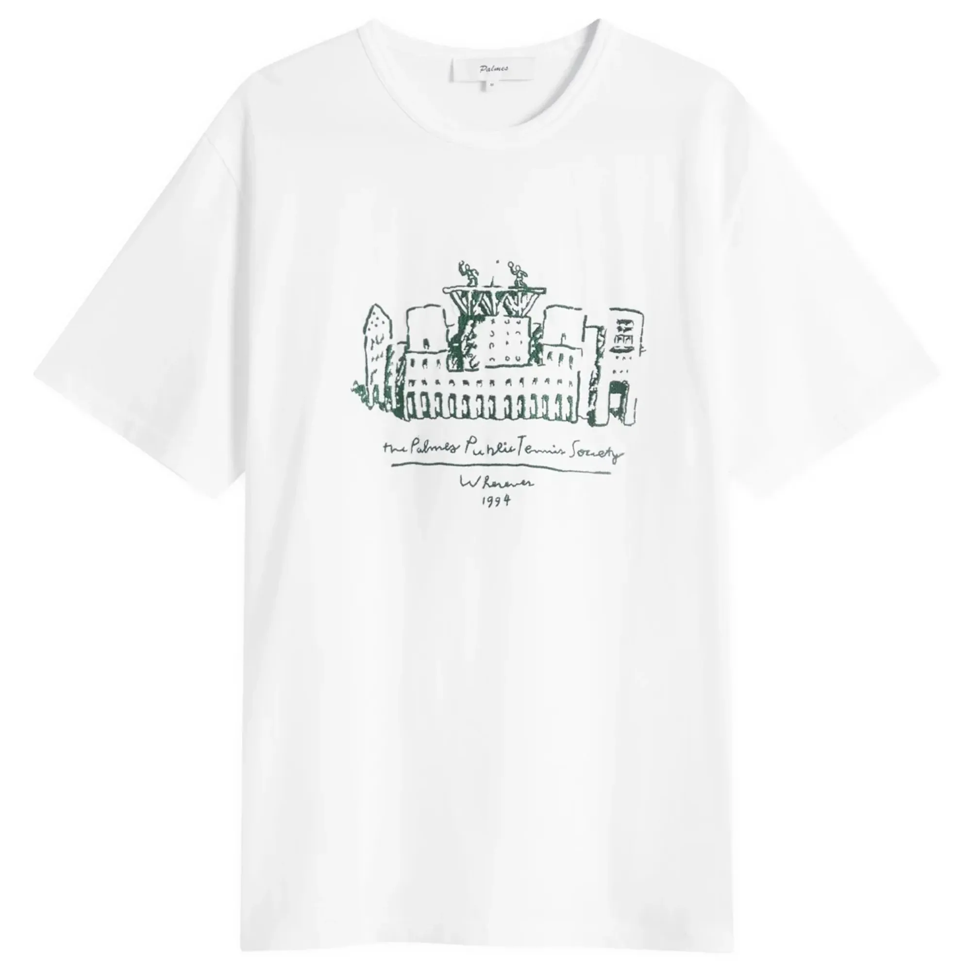 Palmes Men's Public T-Shirt White
