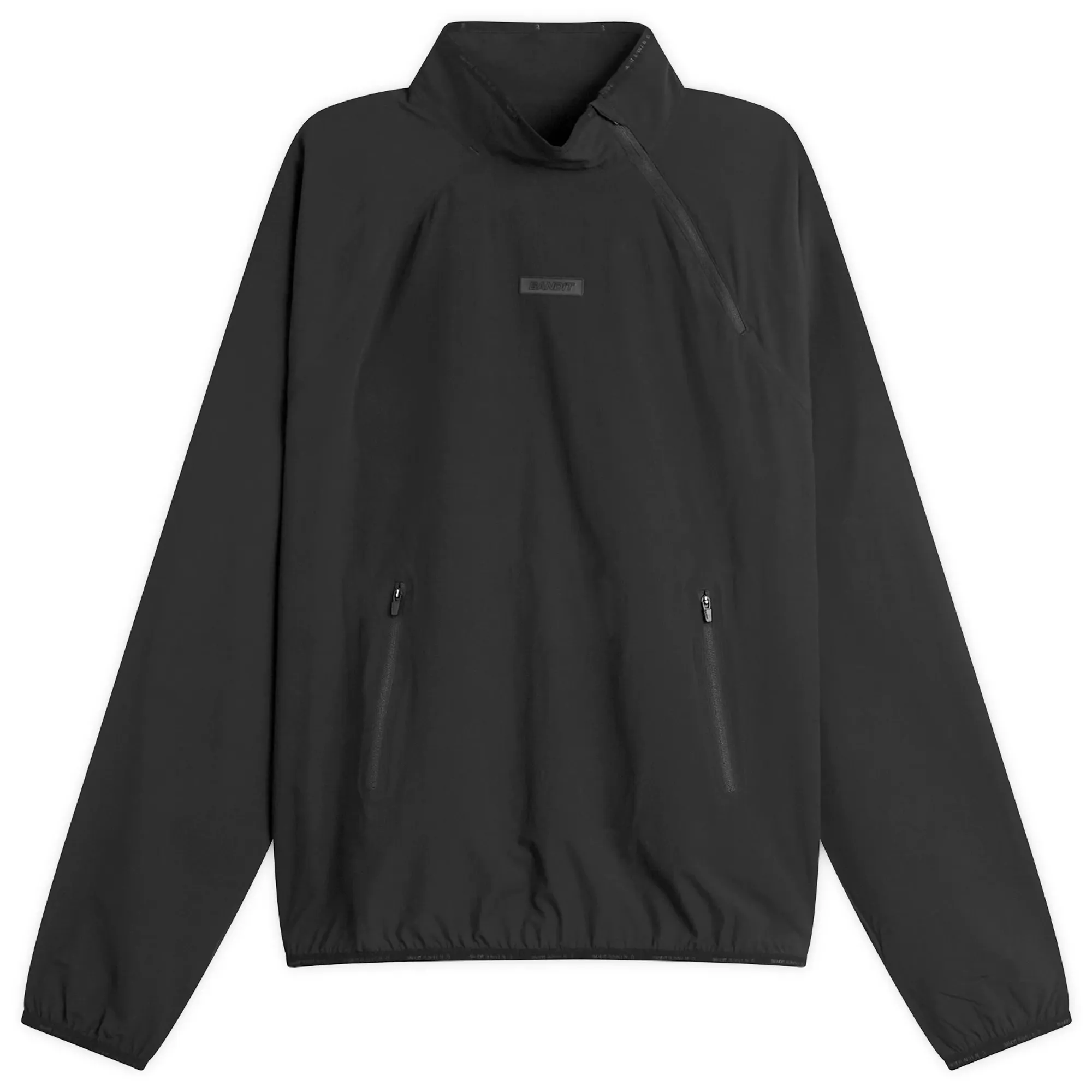 Bandit Men's Windproof Asymetrical Pullover Black