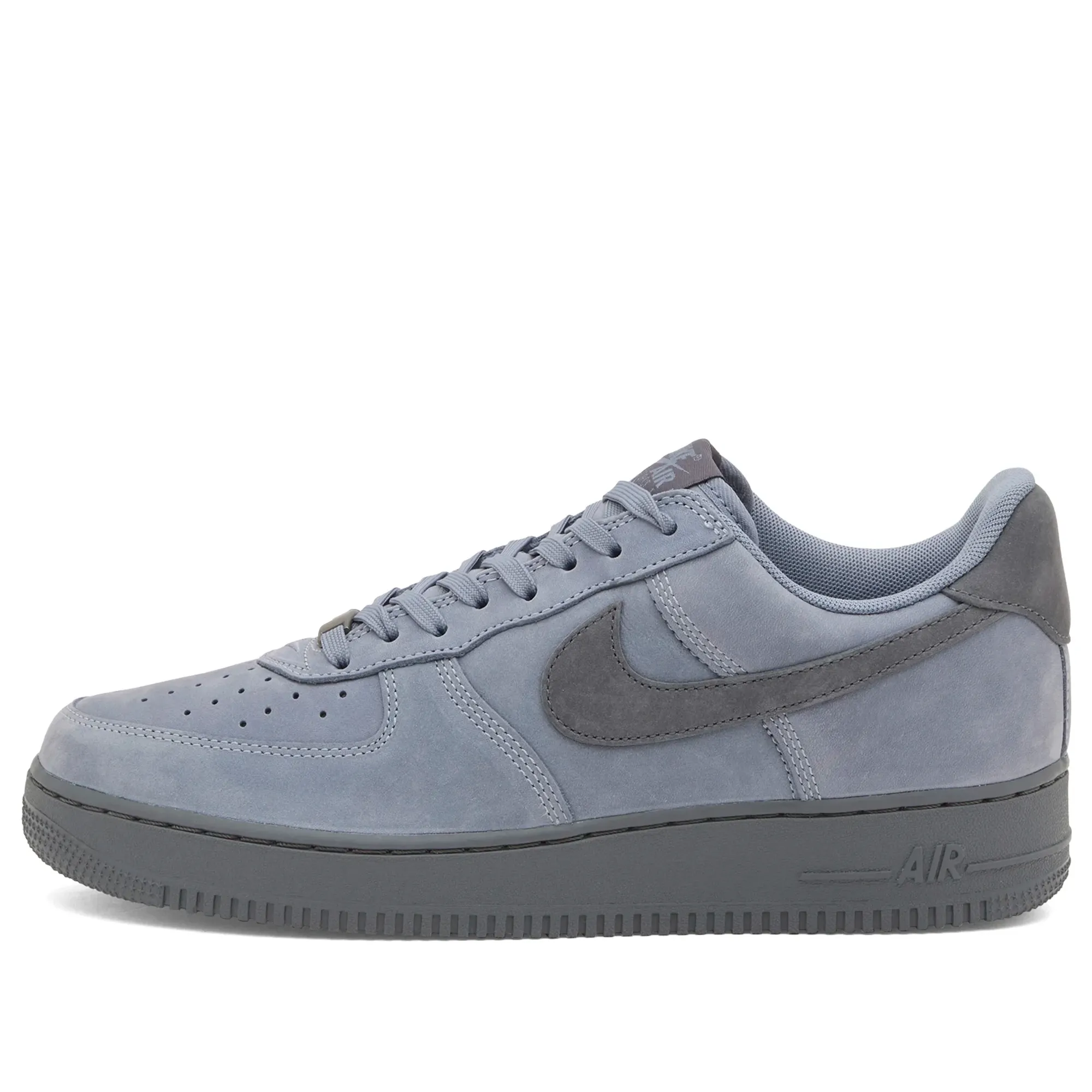 Nike Men's Air Force 1 Low Retro Prm Qs Sneaker Dark Sky Blue/Dark Blue Grey