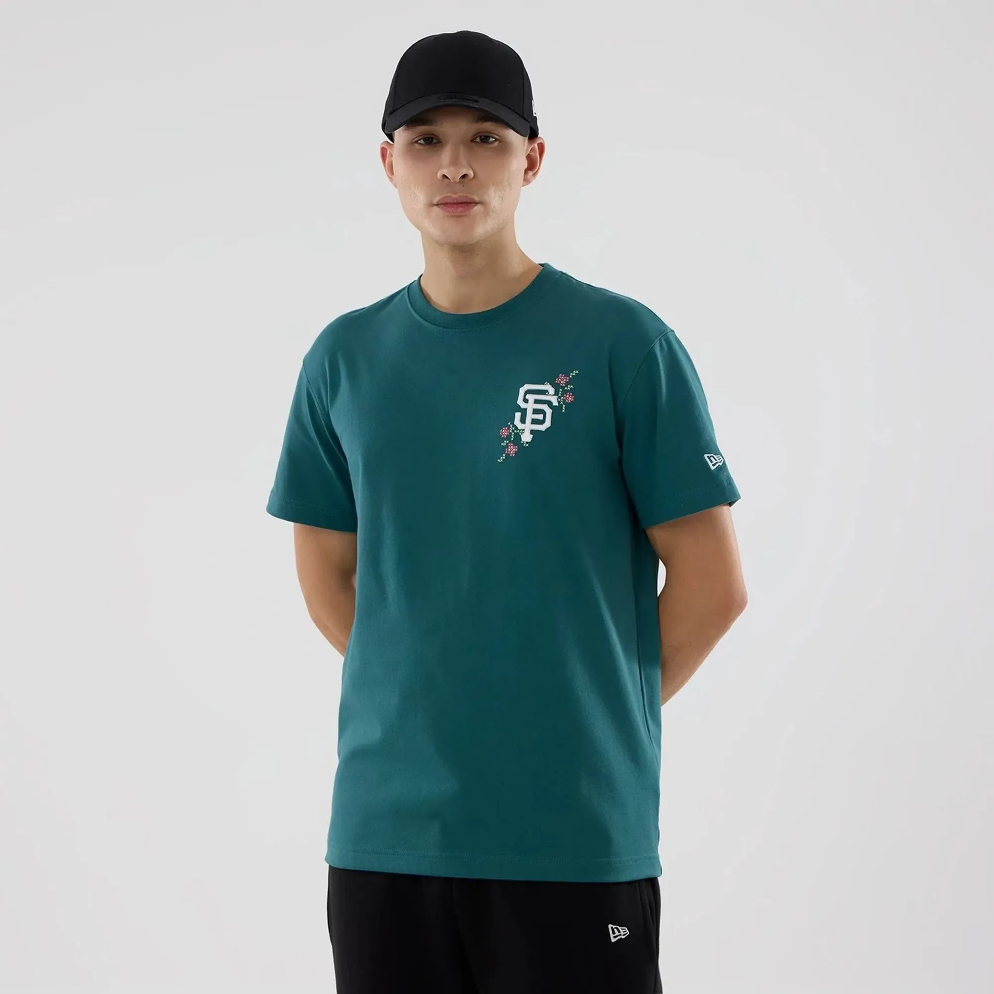 San Francisco Giants MLB Garden Dark Green T-Shirt New Era Cap adult unisex