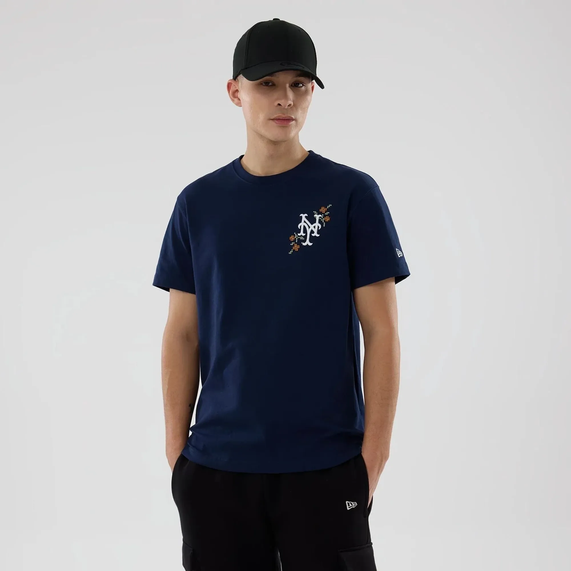 New York Mets MLB Garden Blue T-Shirt New Era Cap adult unisex