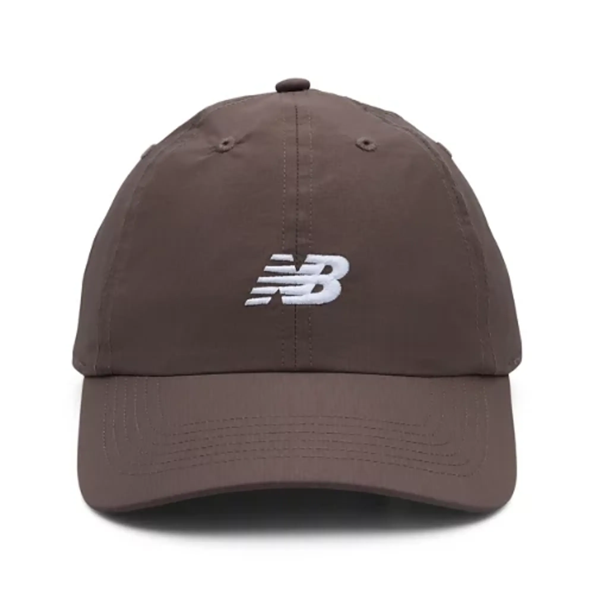 New Balance Unisex '47 Clean Up Run Hat in Brown/White Nylon