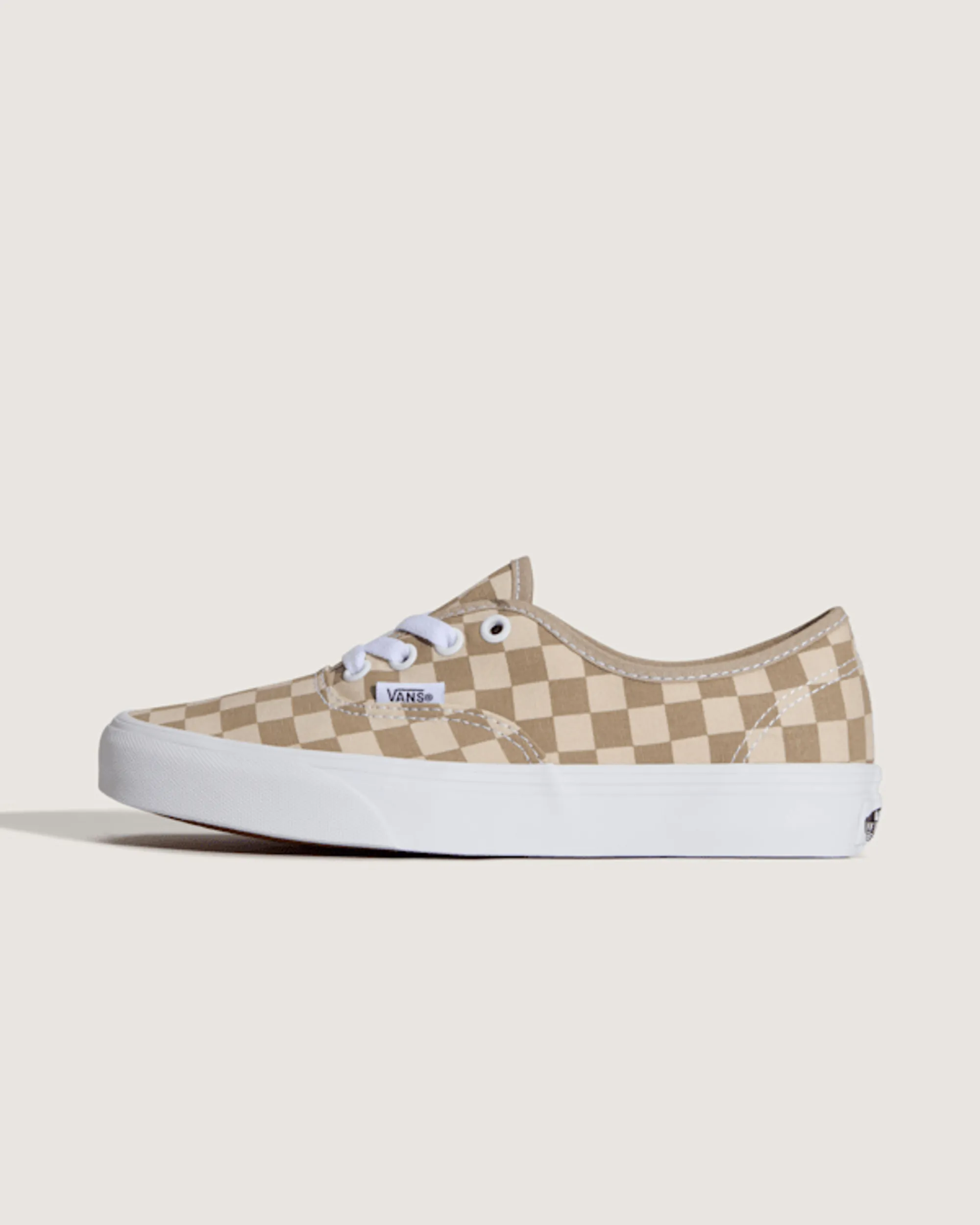 Vans - Authentic Checkerboard Shoes, Man, Grey