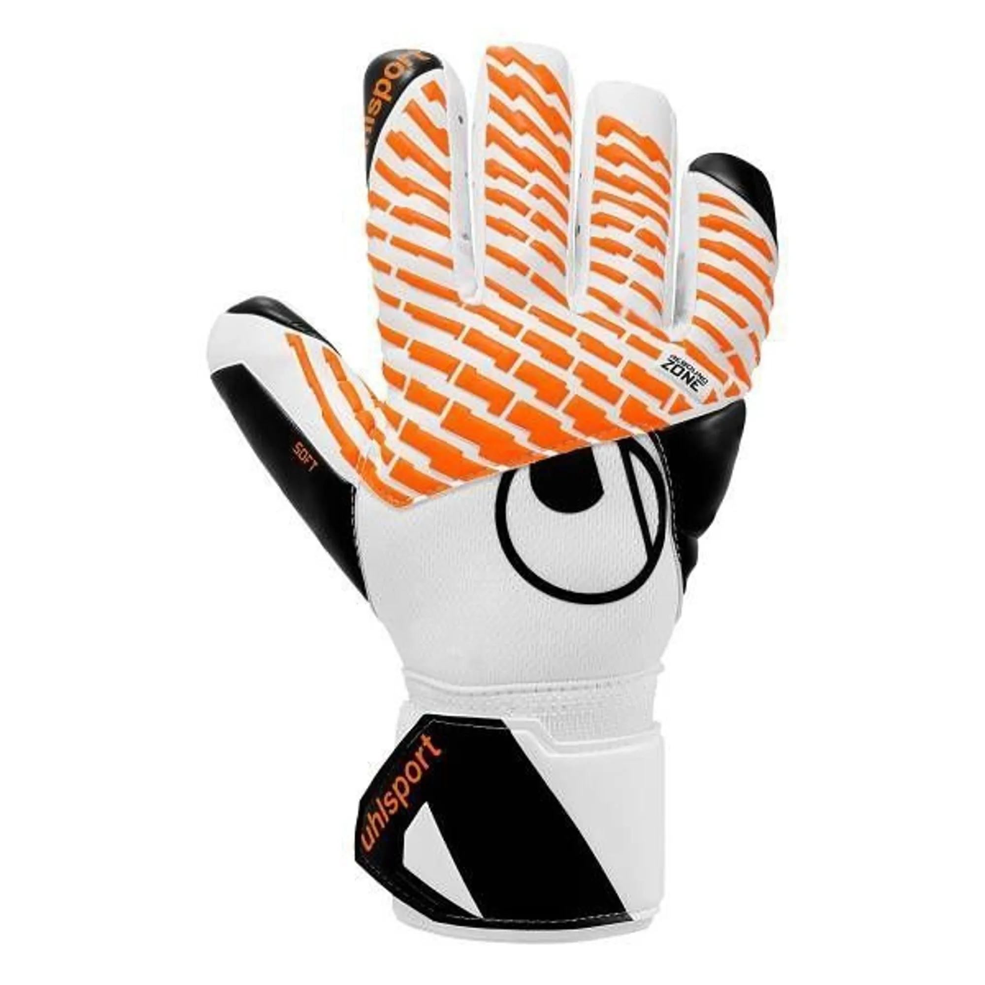 Uhlsport Soft HN Comp GK Gloves White Black Fluo Orange