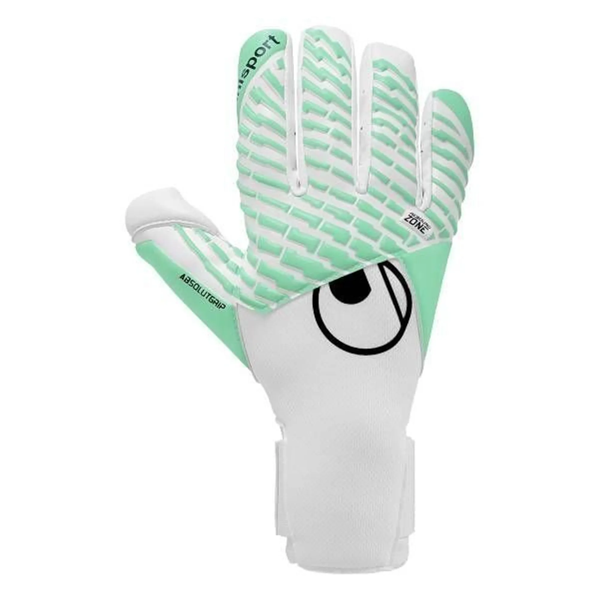 Uhlsport Absolutgrip Tight HN GK Gloves White Mint Black