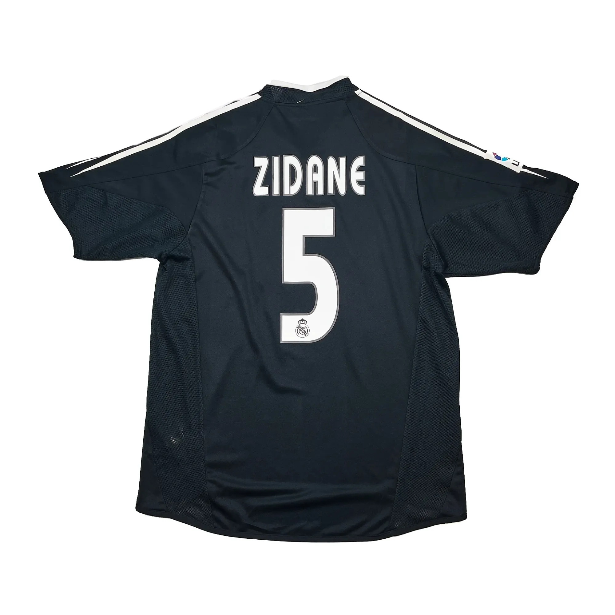 2004/05 Real Madrid Zidane #5 Away Shirt (XL) Adidas | Cult Kits
