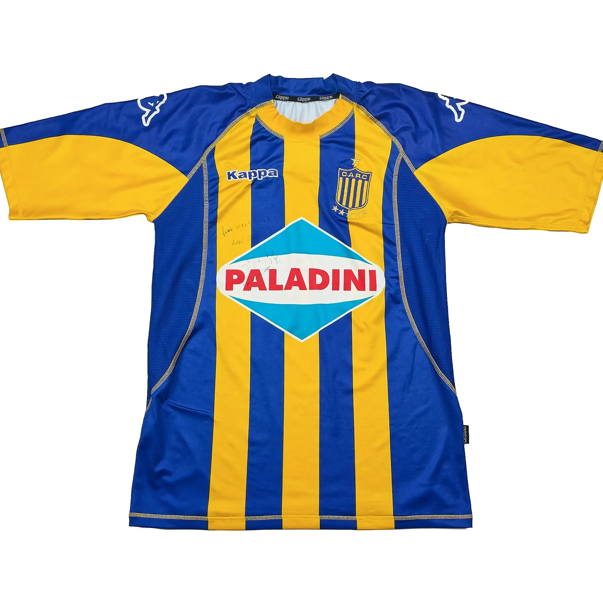 2006/07 Rosario Central #19 *Signed* Home Shirt (L) Kappa | Cult Kits