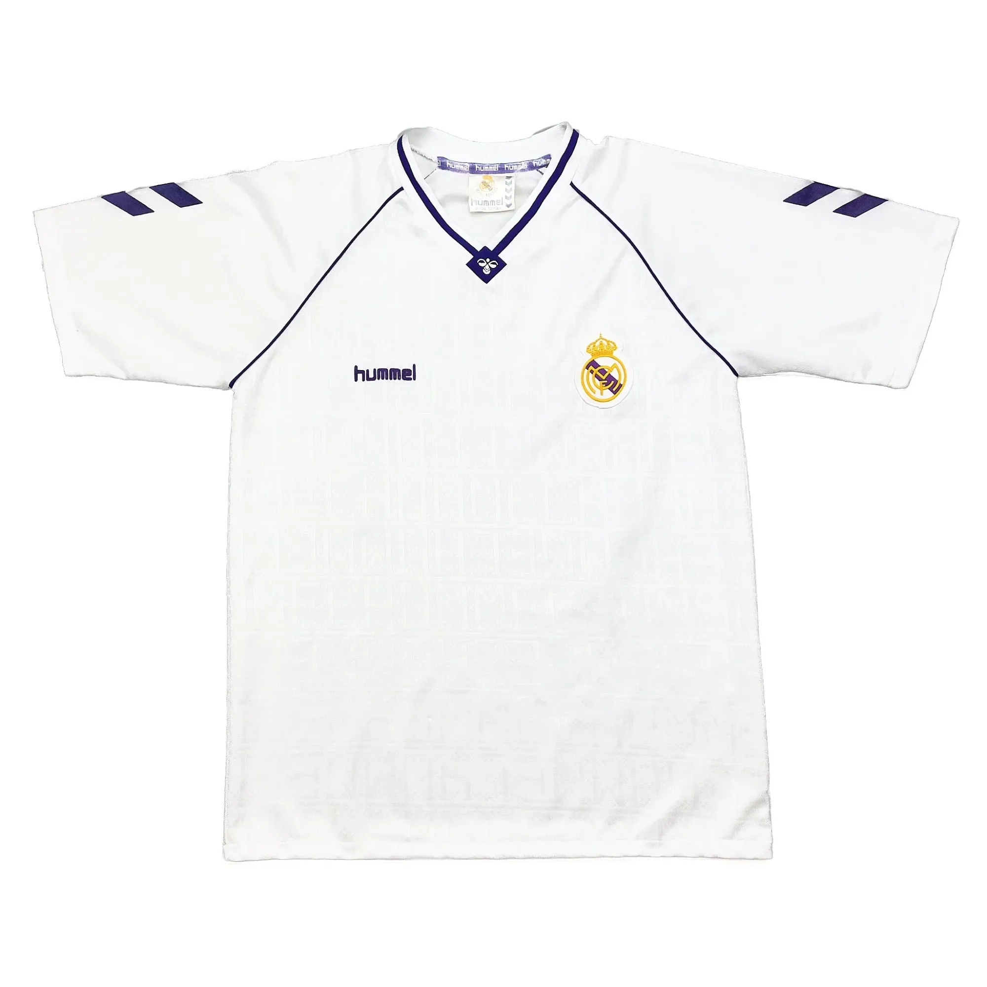 1990/91 Real Madrid Home Shirt (XL) Hummel | Cult Kits