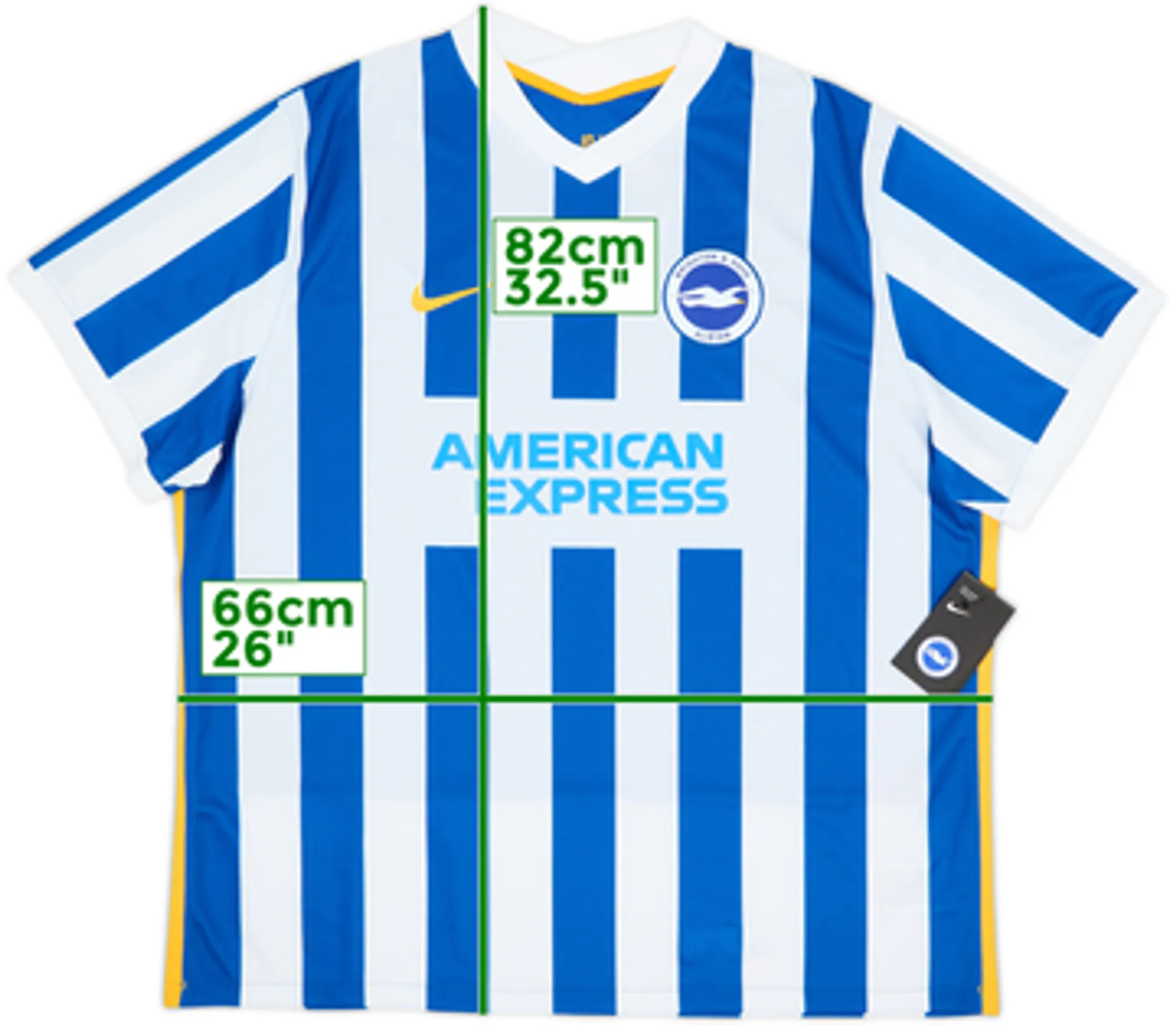 2021-22 Brighton Home Shirt (3XL)