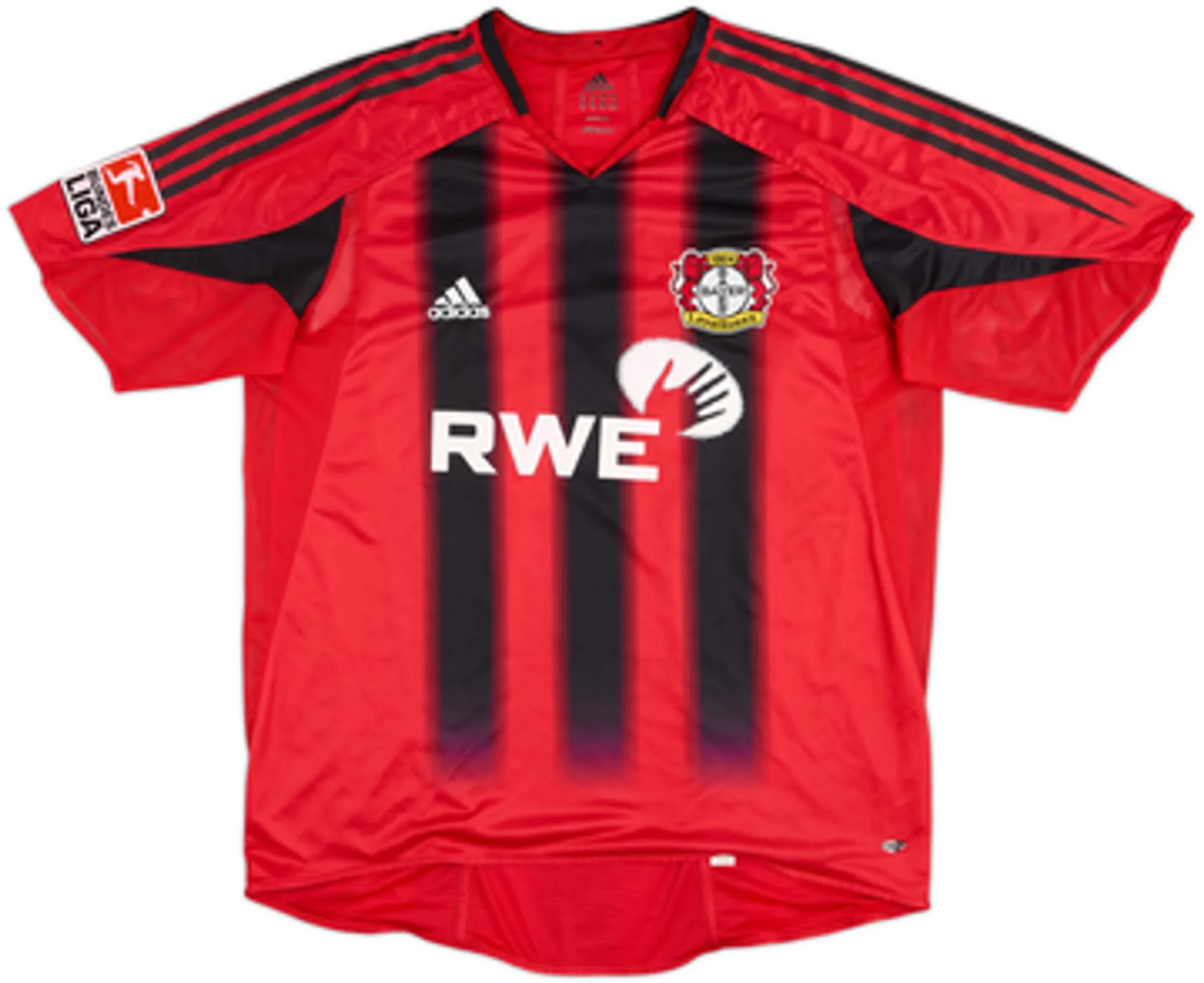 2004-05 Bayer Leverkusen Player Issue Home Shirt Berbatov #9 - 8/10 - (XL)